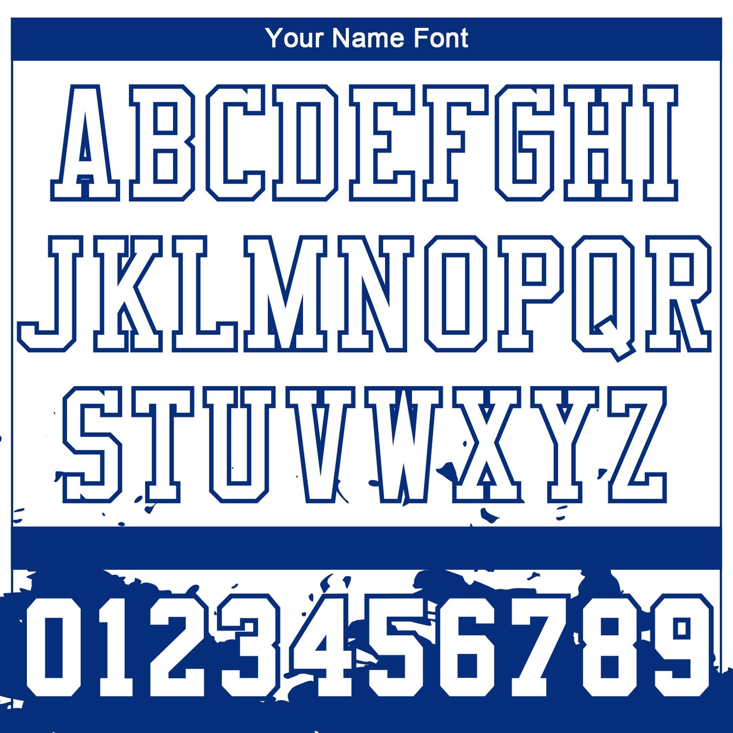 Custom White Royal Color Splash Round Neck Sublimation Basketball Suit Jersey - Sky-Custom