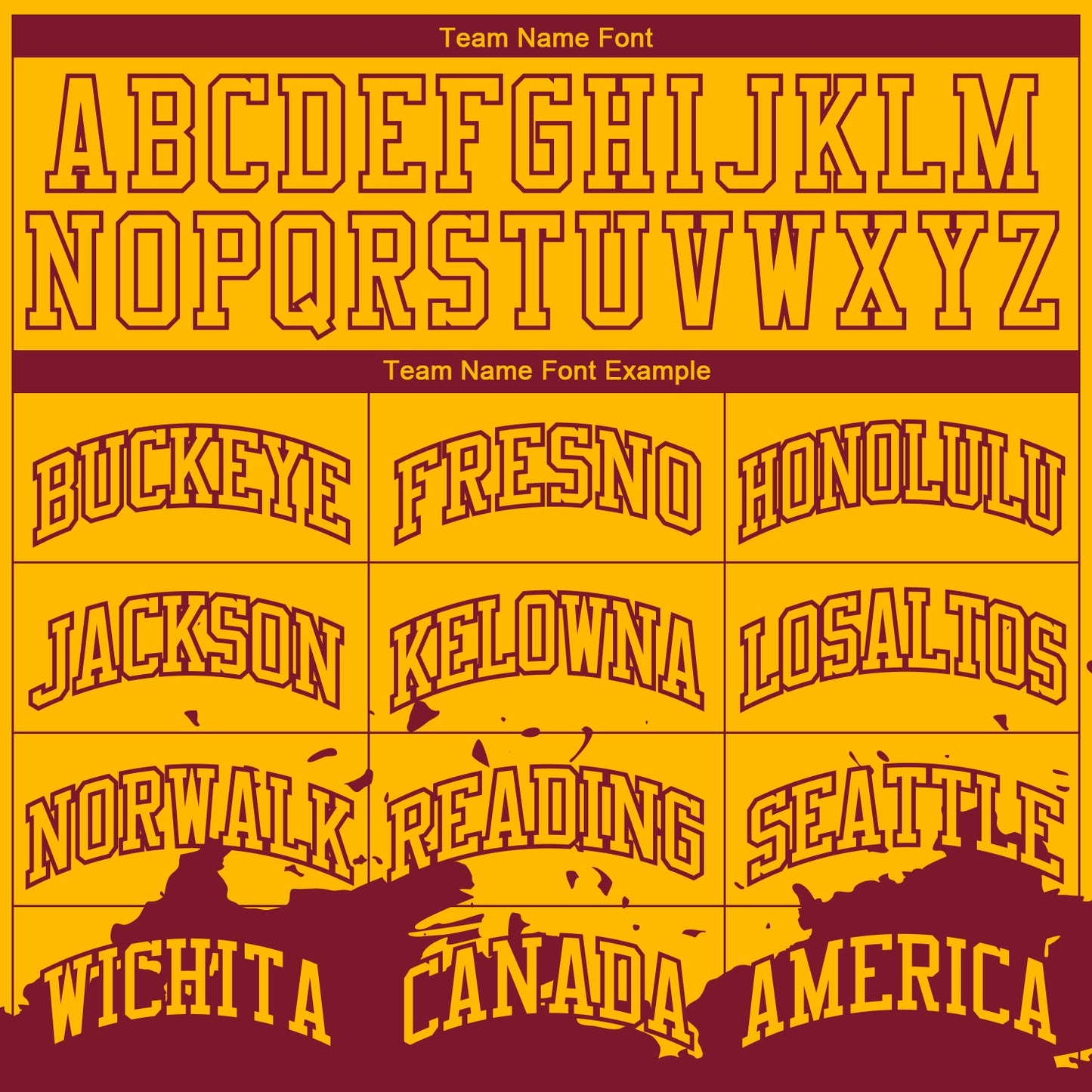 Custom Yellow Maroon Color Splash Round Neck Sublimation Basketball Suit Jersey - Sky-Custom