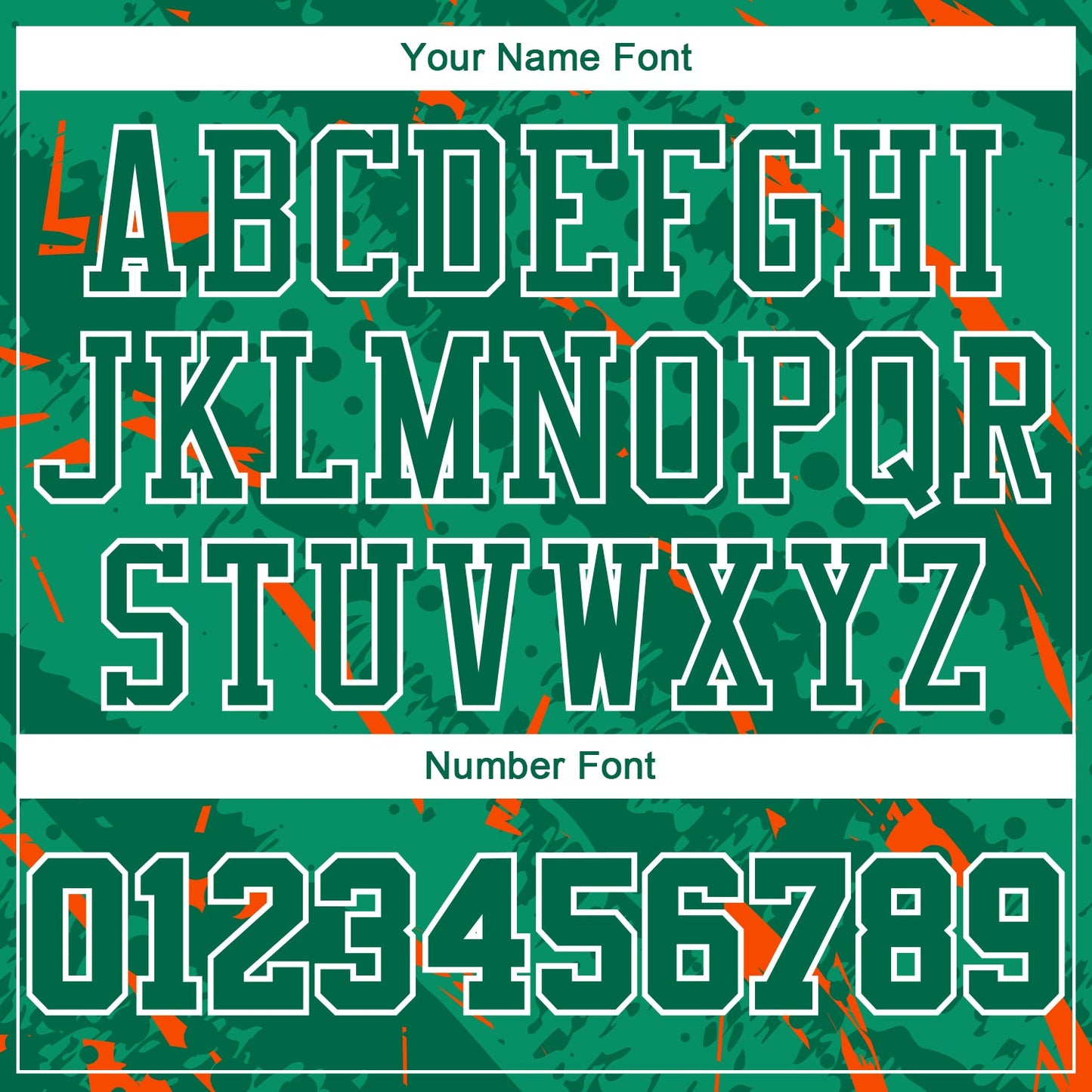 Custom Green Orange-White Bright Lines Round Neck Sublimation Basketball Suit Jersey - Sky-Custom