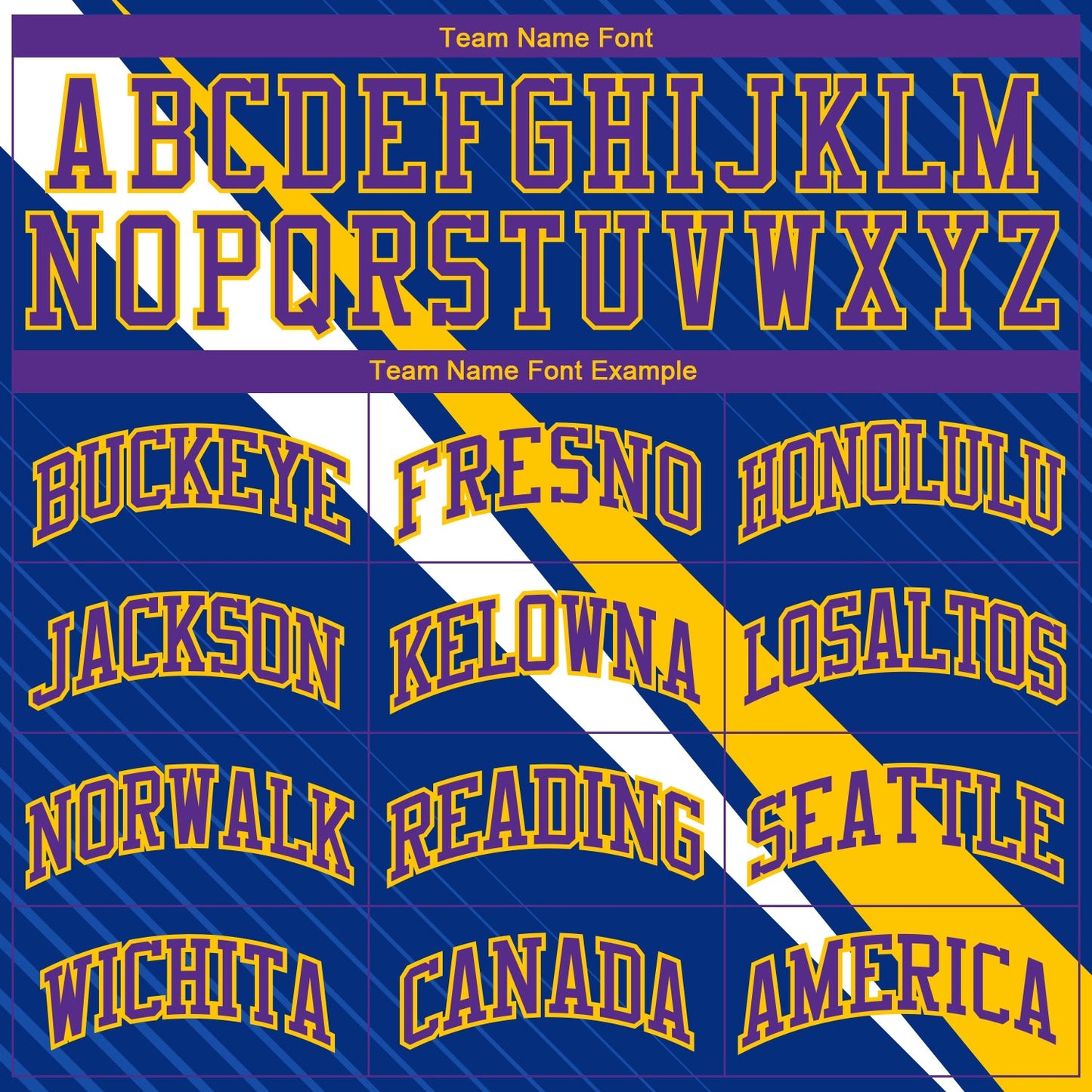 Custom Royal Purple-Yellow Diagonal Lines Round Neck Sublimation Basketball Suit Jersey - Sky-Custom