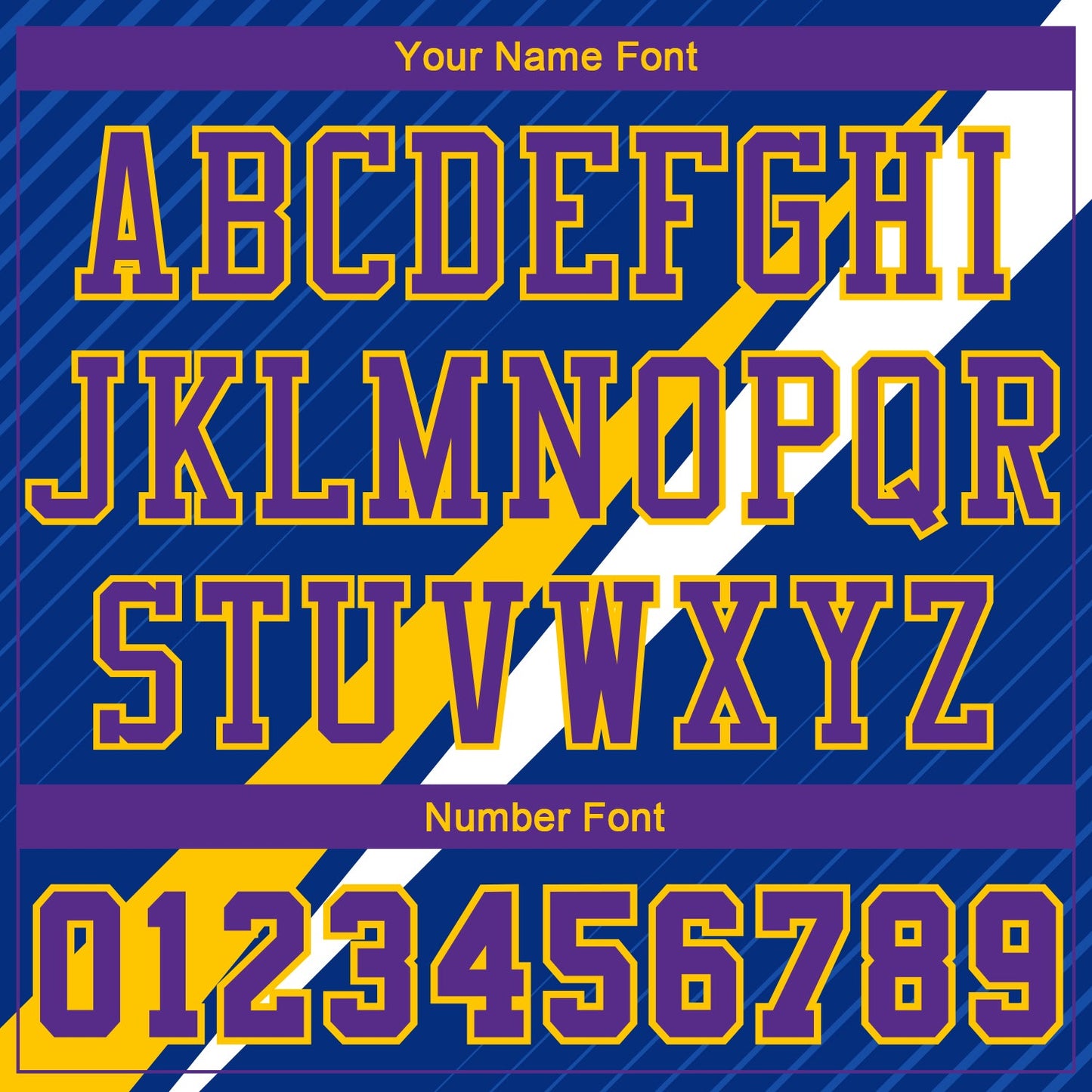 Custom Royal Purple-Yellow Diagonal Lines Round Neck Sublimation Basketball Suit Jersey - Sky-Custom