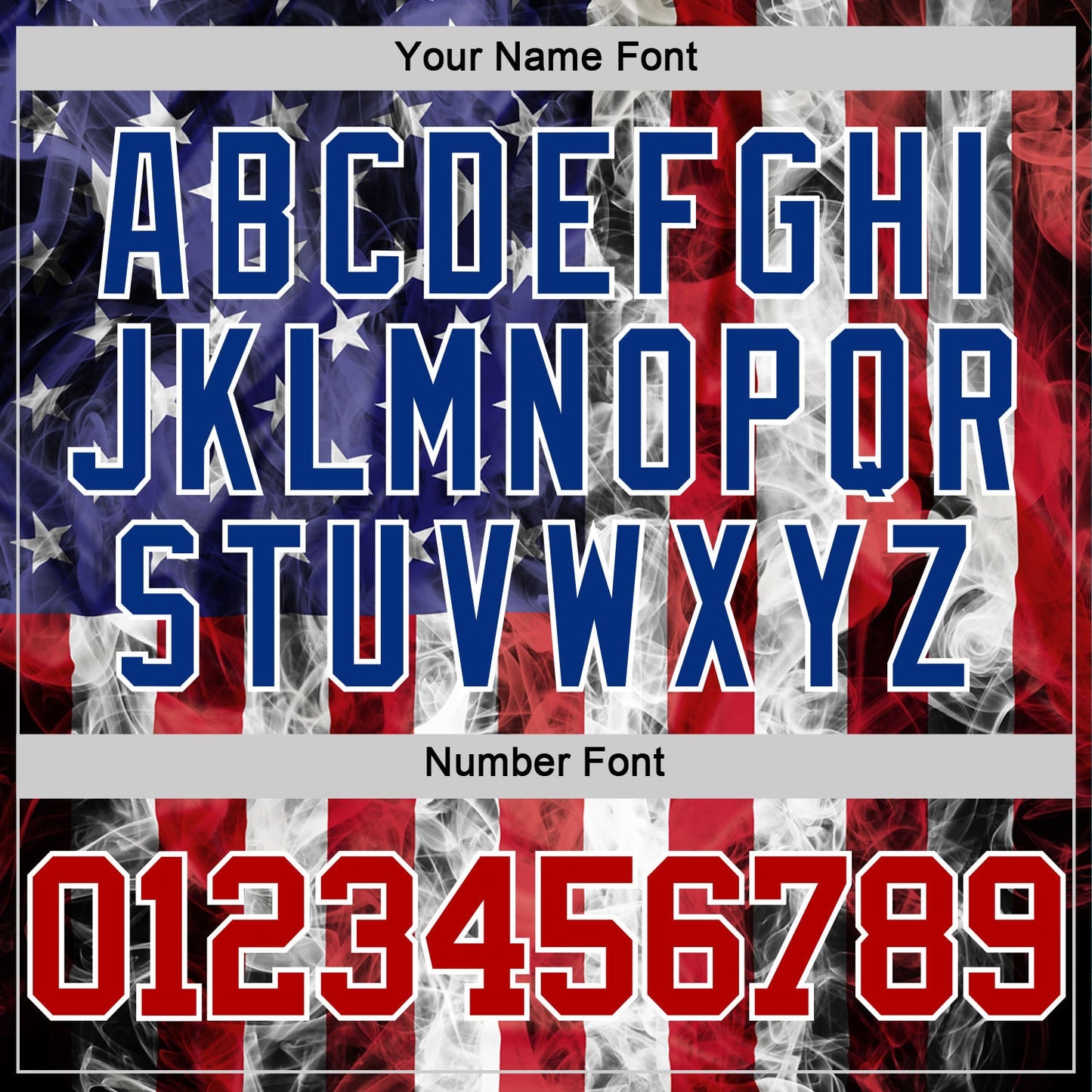 Custom White Red-Royal American Flag Round Neck Sublimation Basketball Suit Jersey - Sky-Custom