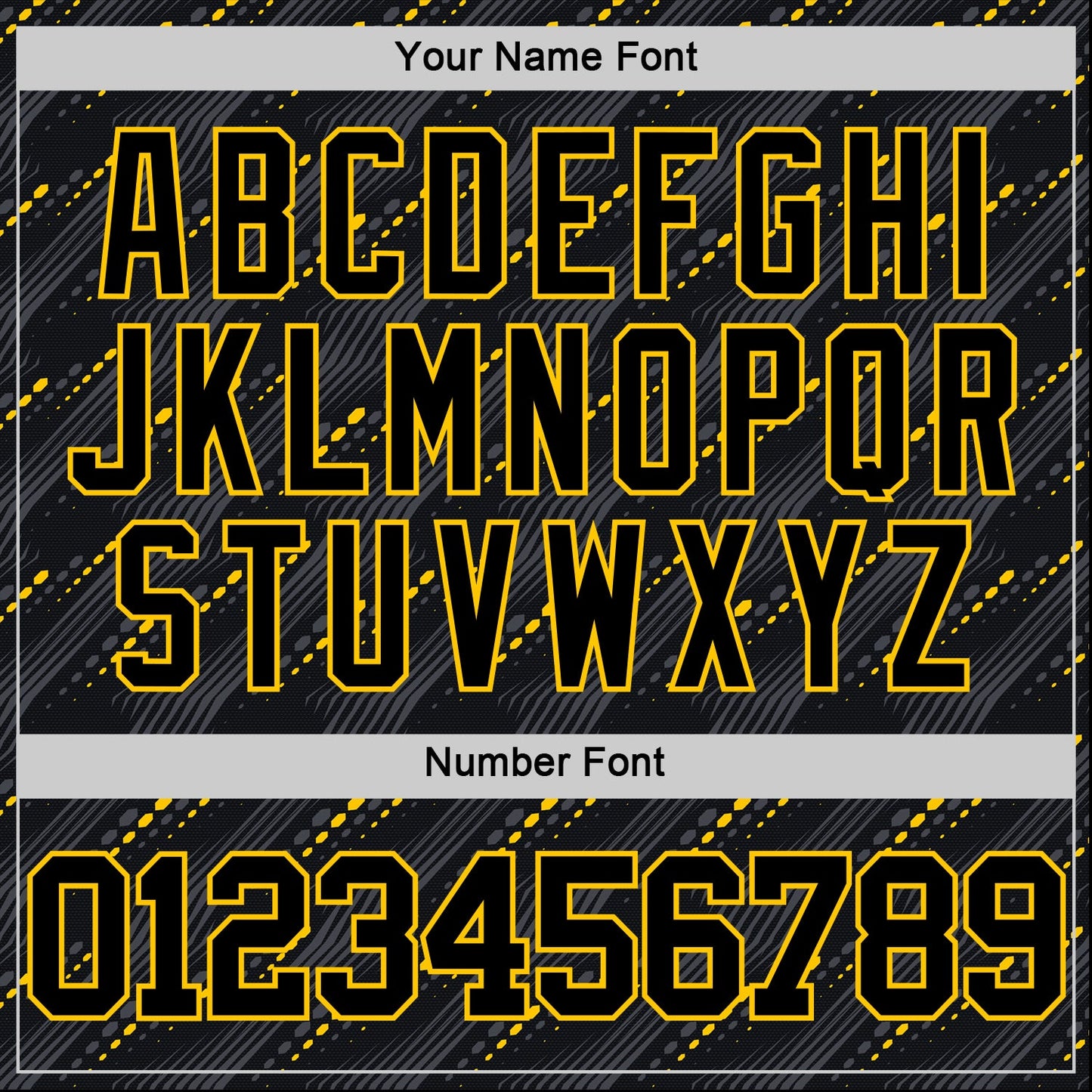 Custom Black Yellow Slant Lines Round Neck Sublimation Basketball Suit Jersey - Sky-Custom