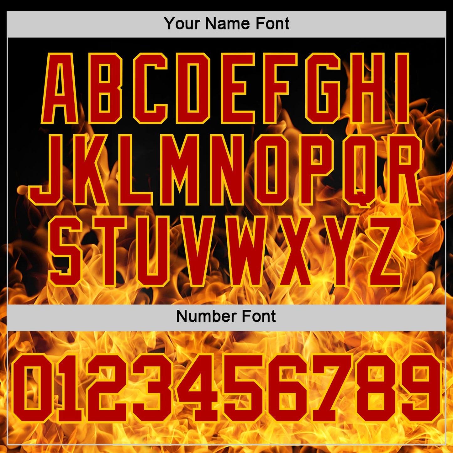 Custom Black Red-Yellow Flame Round Neck Sublimation Basketball Suit Jersey - Sky-Custom