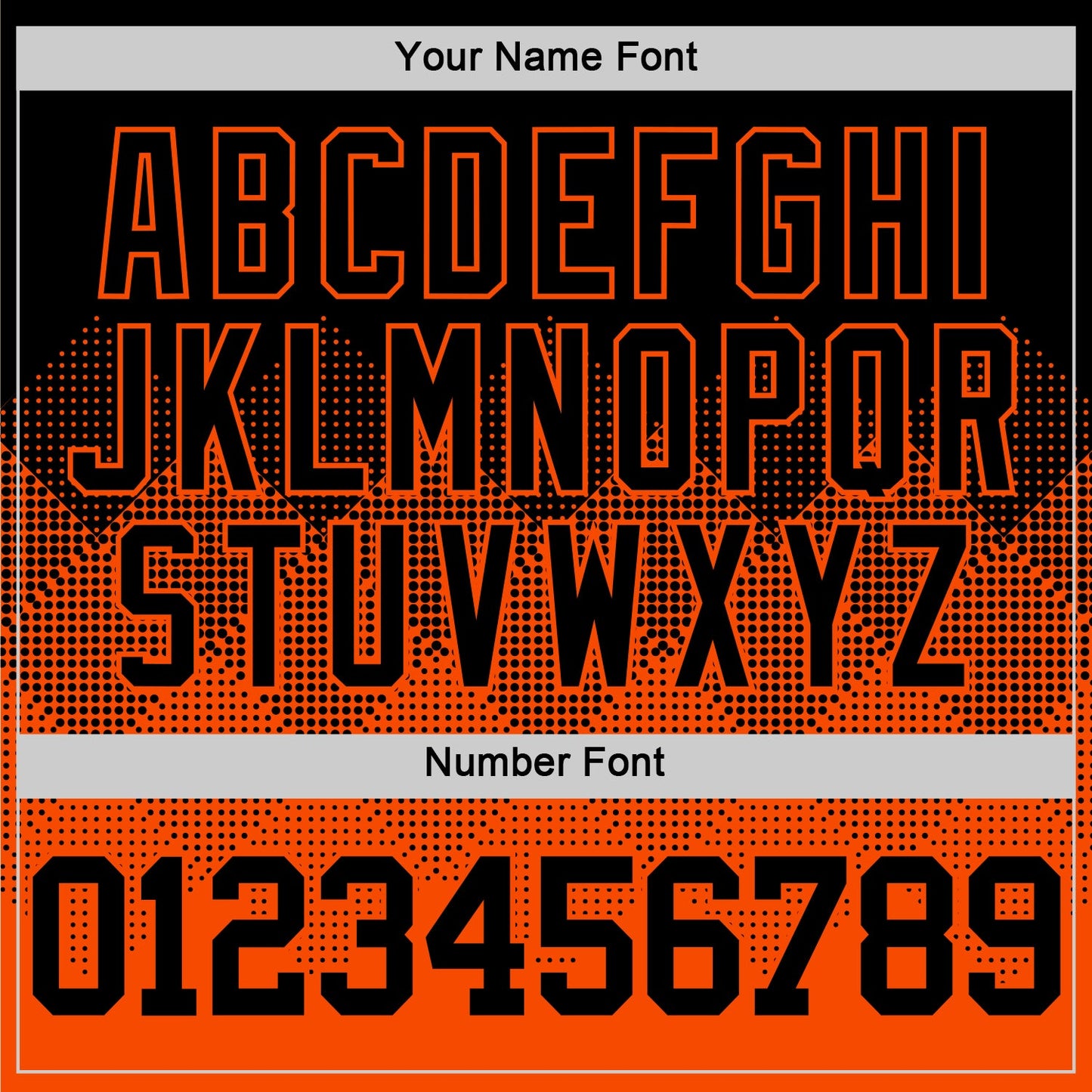 Custom Black Orange Gradient Square Shapes Round Neck Sublimation Basketball Suit Jersey - Sky-Custom