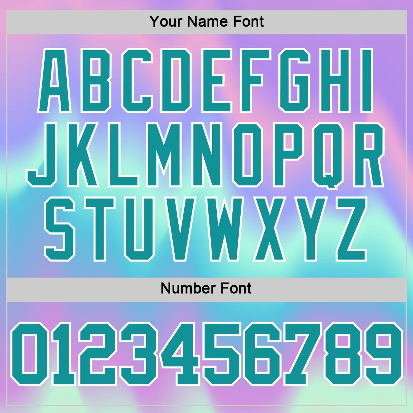 Custom Tie Dye Teal-White Round Neck Sublimation Basketball Suit Jersey - Sky-Custom