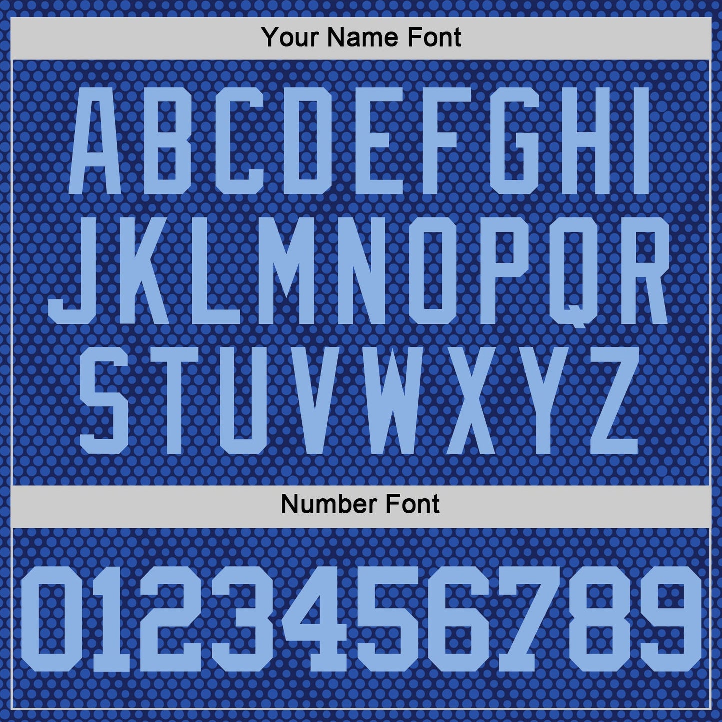 Custom Royal Light Blue Dot Round Neck Sublimation Basketball Suit Jersey - Sky-Custom