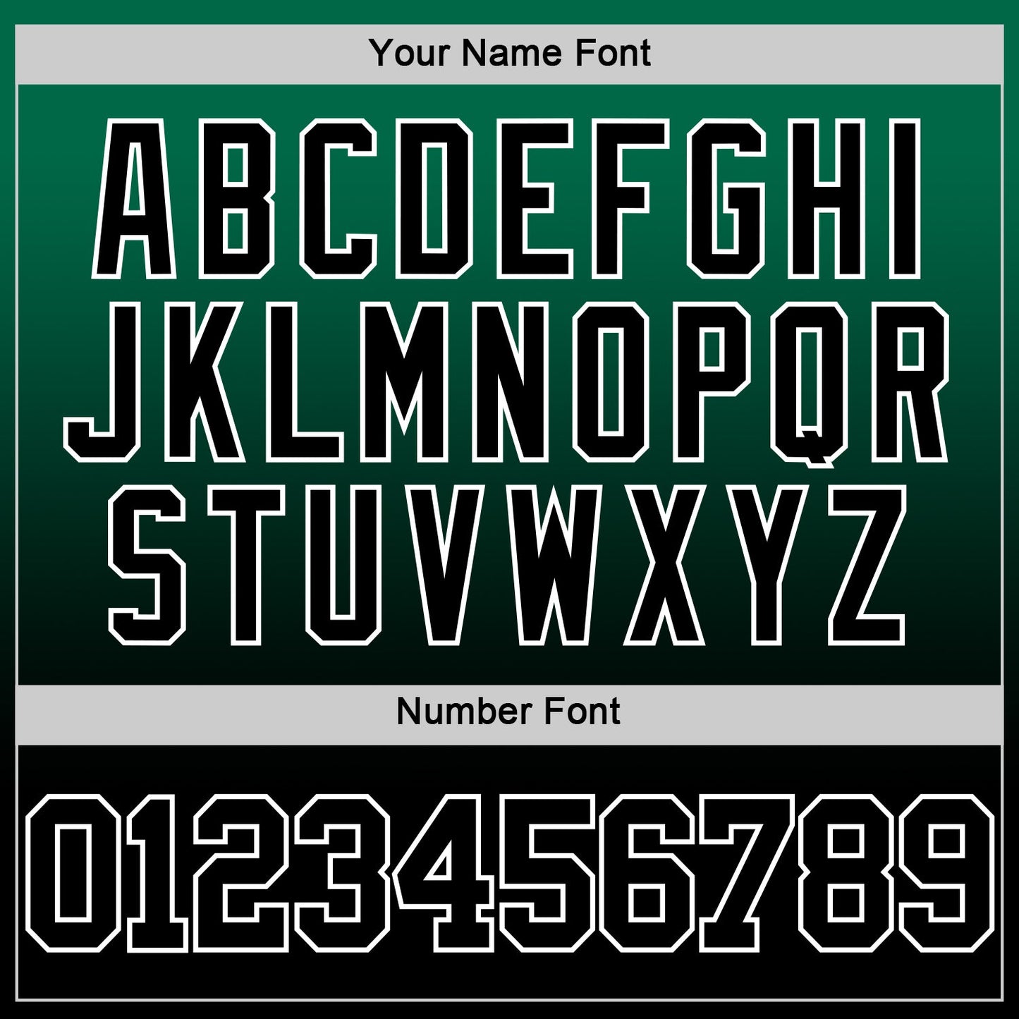 Custom Kelly Green Black-White Fade Fashion Round Neck Sublimation Basketball Suit Jersey - Sky-Custom