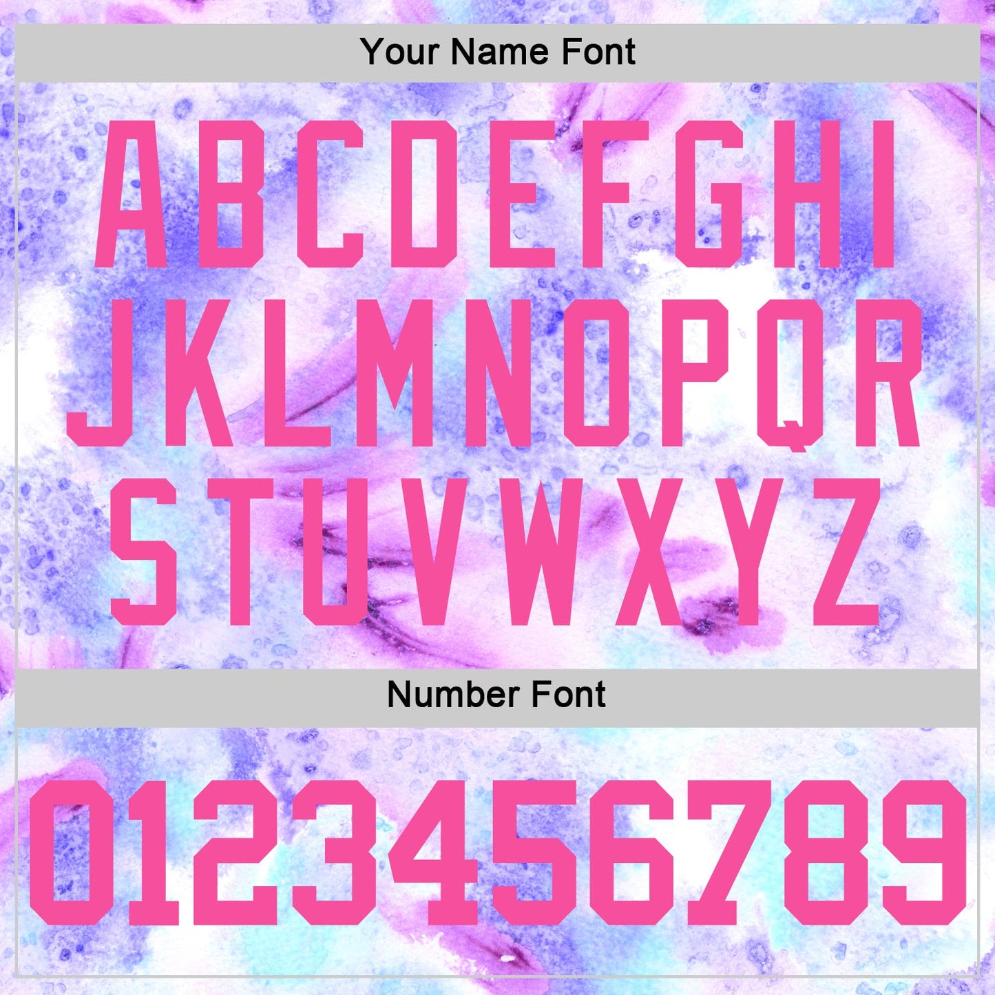 Custom Tie Dye Pink-Purple Round Neck Sublimation Basketball Suit Jersey - Sky-Custom