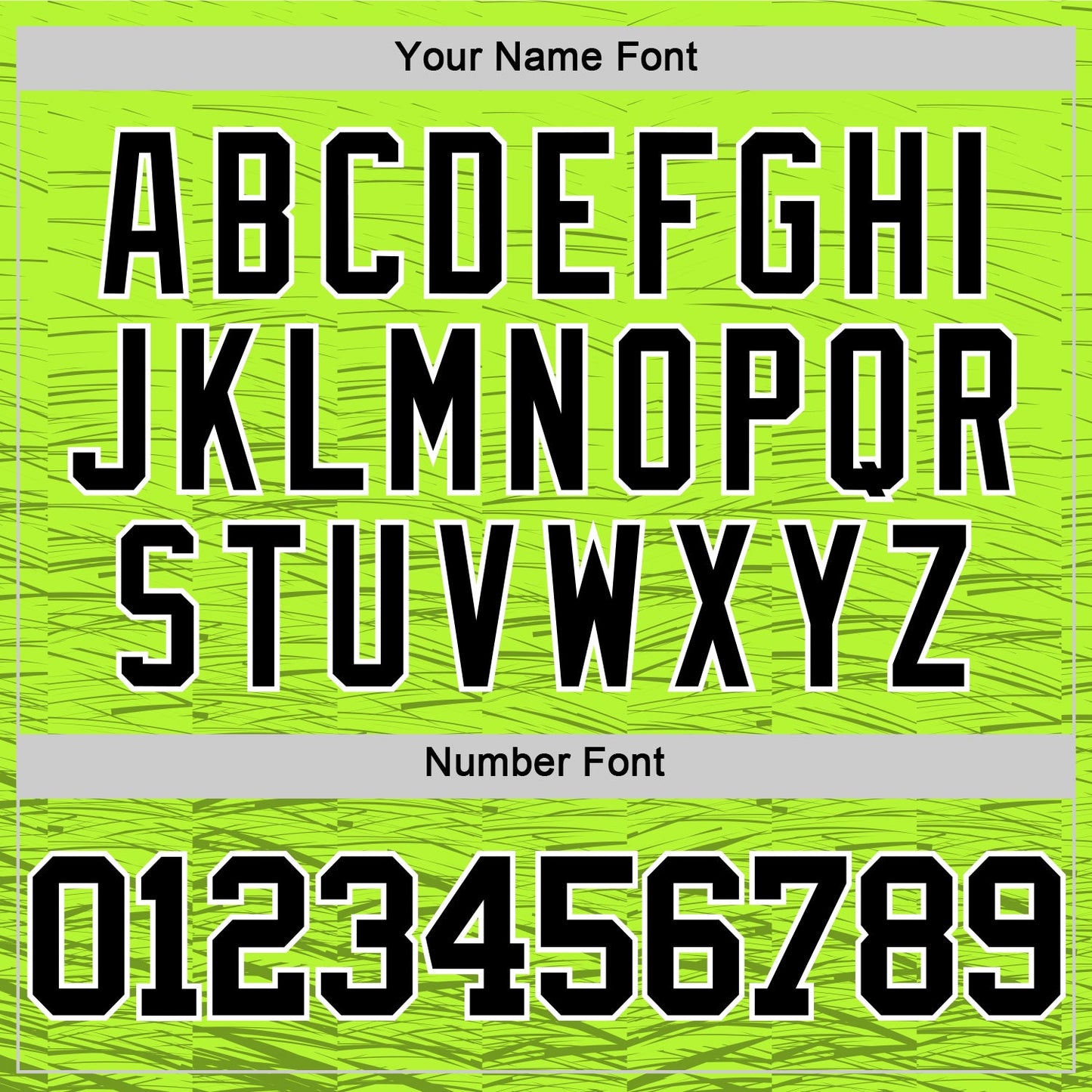 Custom Neon Green Black-White Line Round Neck Sublimation Basketball Suit Jersey - Sky-Custom