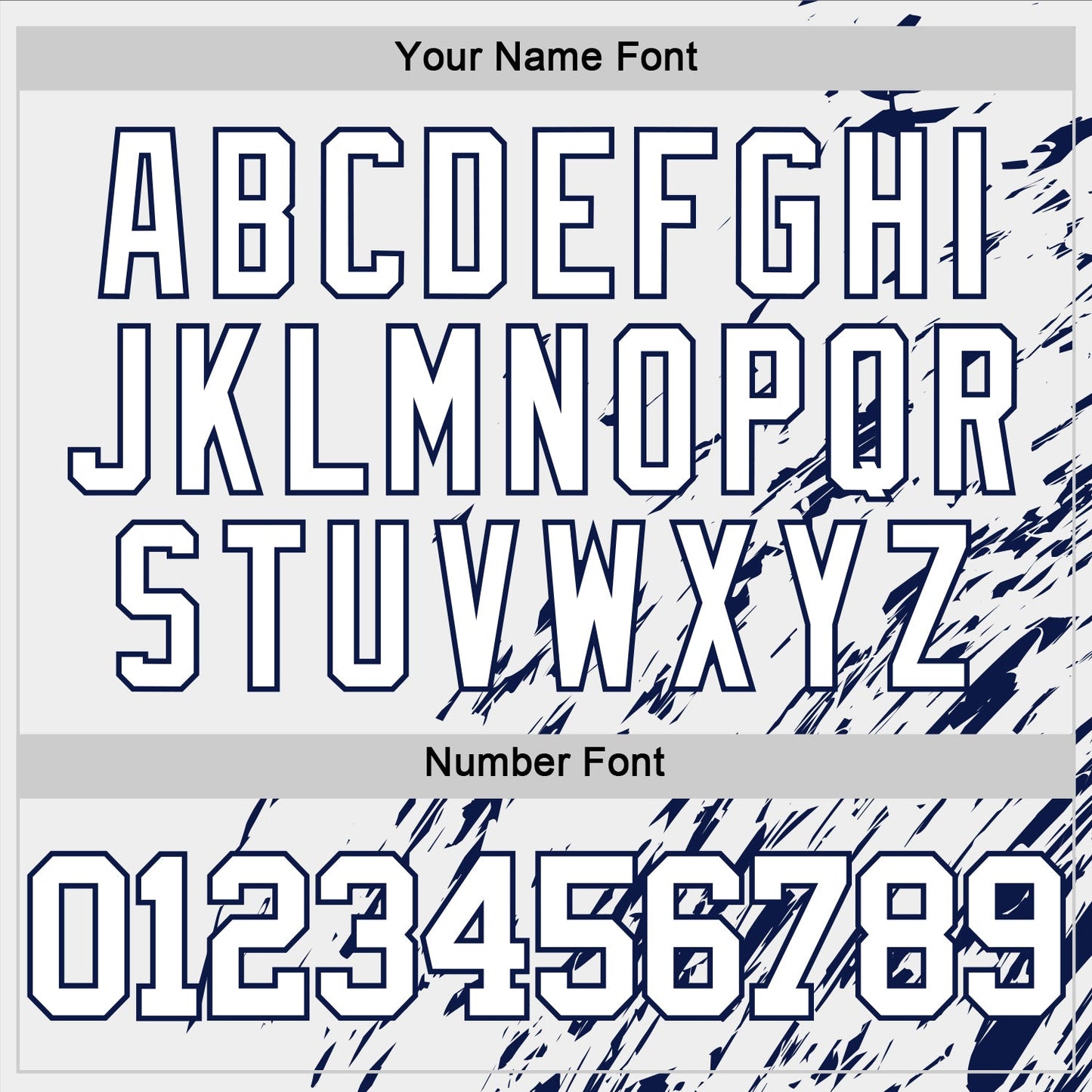 Custom White Navy Splash Round Neck Sublimation Basketball Suit Jersey - Sky-Custom