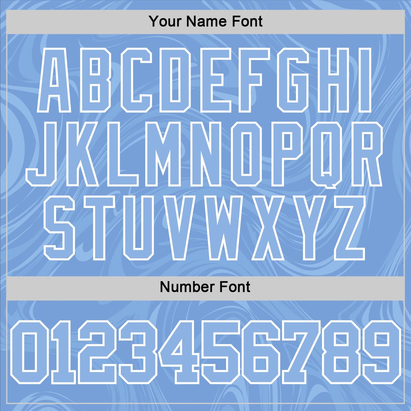 Custom Light Blue White Splash Round Neck Sublimation Basketball Suit Jersey - Sky-Custom