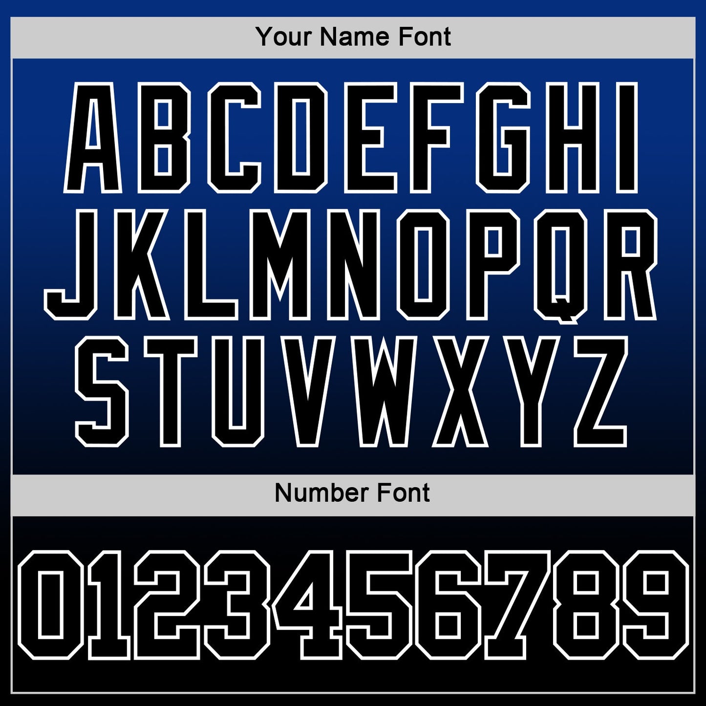 Custom Royal Black-White Fade Fashion Round Neck Sublimation Basketball Suit Jersey - Sky-Custom