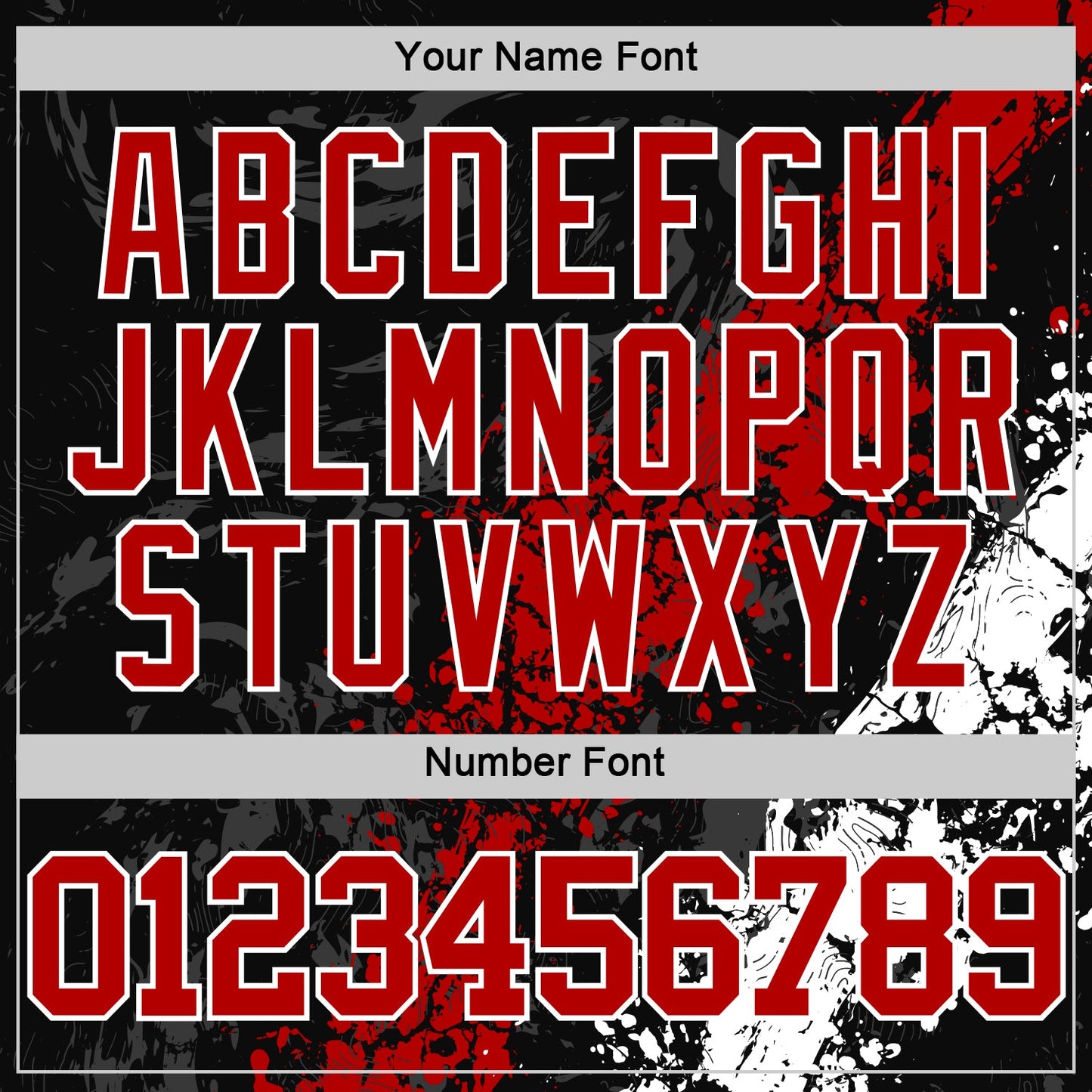 Custom Black Red-White Splash Round Neck Sublimation Basketball Suit Jersey - Sky-Custom