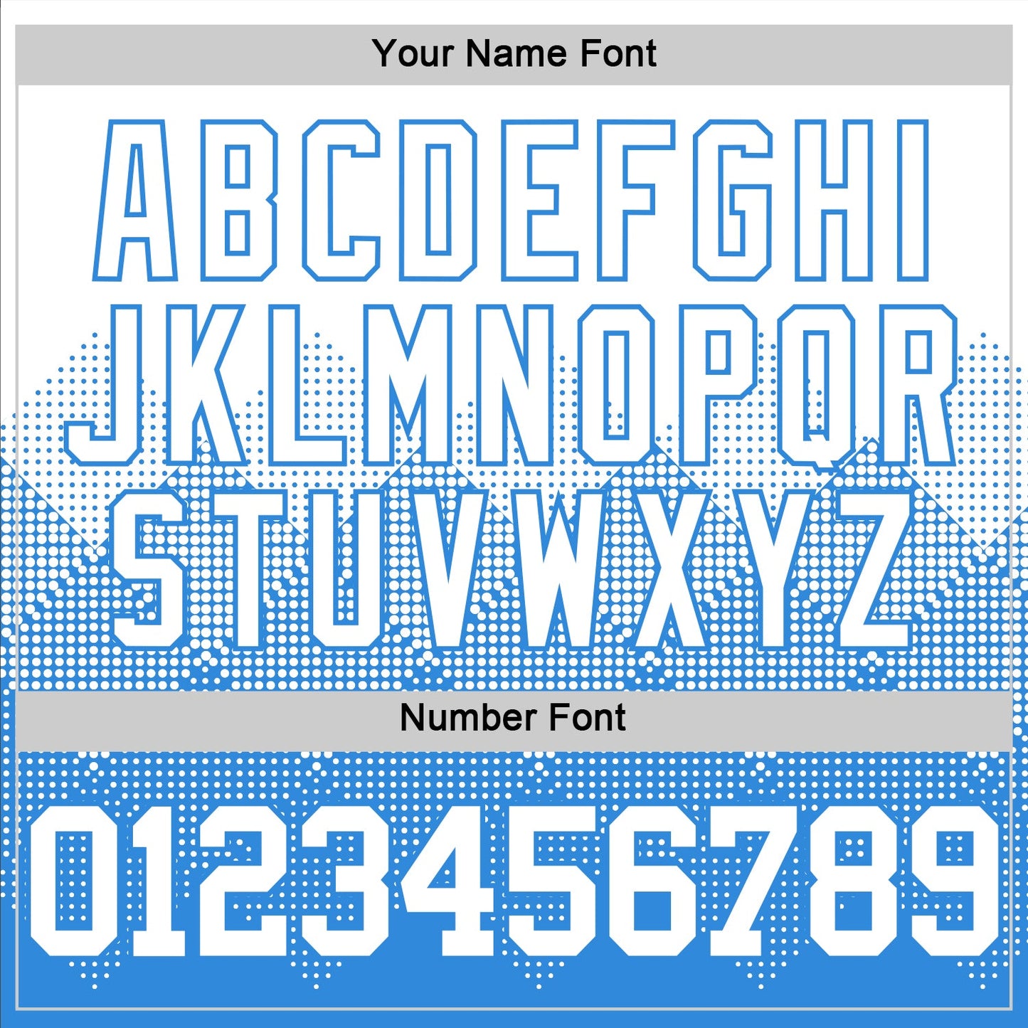 Custom White Powder Blue Gradient Square Shapes Round Neck Sublimation Basketball Suit Jersey - Sky-Custom