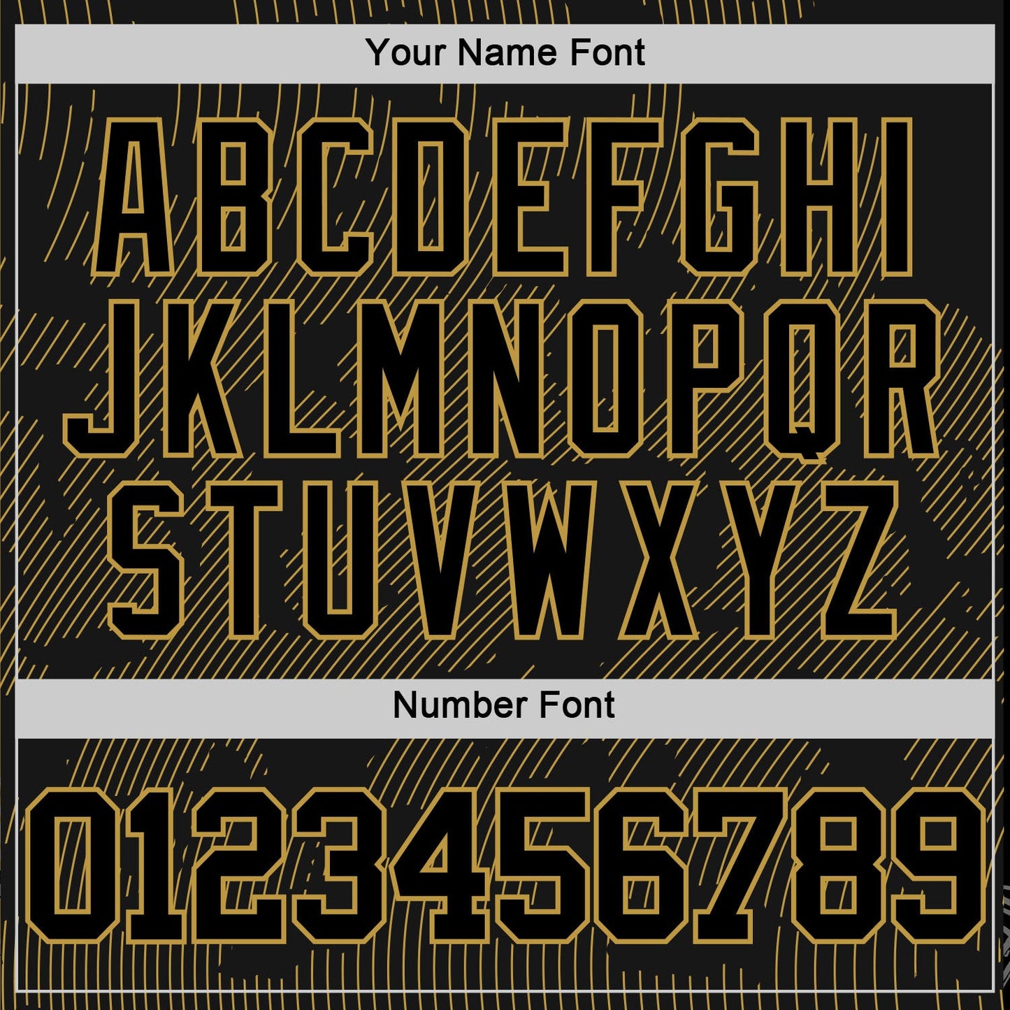 Custom Black Old Gold Curve Lines Round Neck Sublimation Basketball Suit Jersey - Sky-Custom