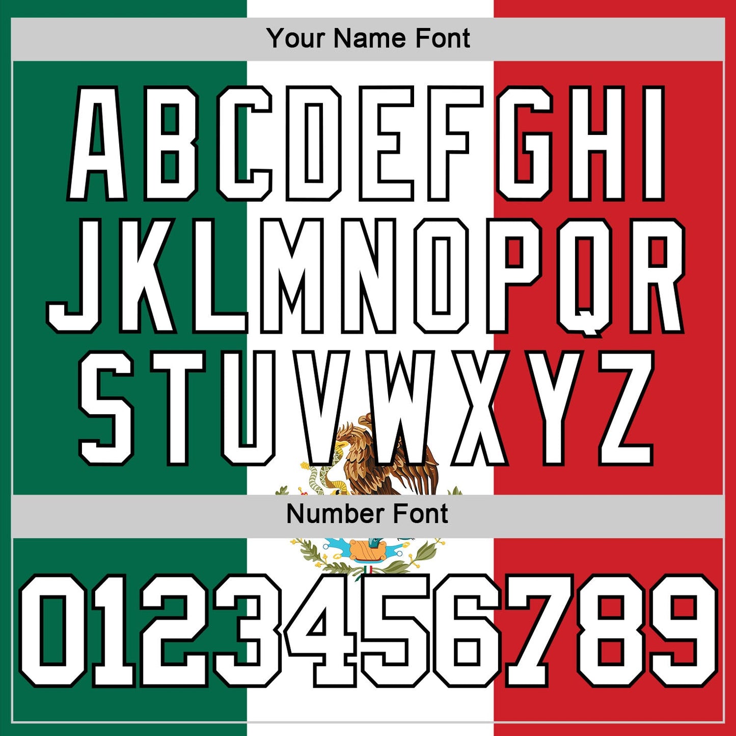 Custom Kelly Green White Red-Black Mexican Flag Round Neck Sublimation Basketball Suit Jersey - Sky-Custom