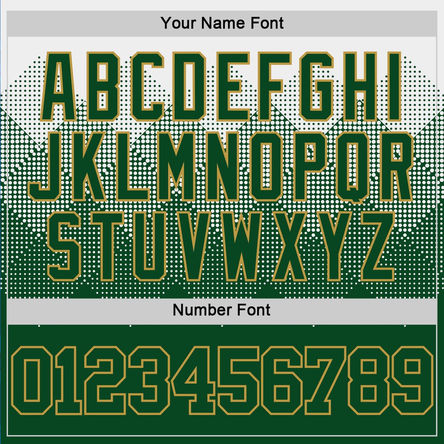 Custom White Green-Old Gold Gradient Square Shapes Round Neck Sublimation Basketball Suit Jersey - Sky-Custom