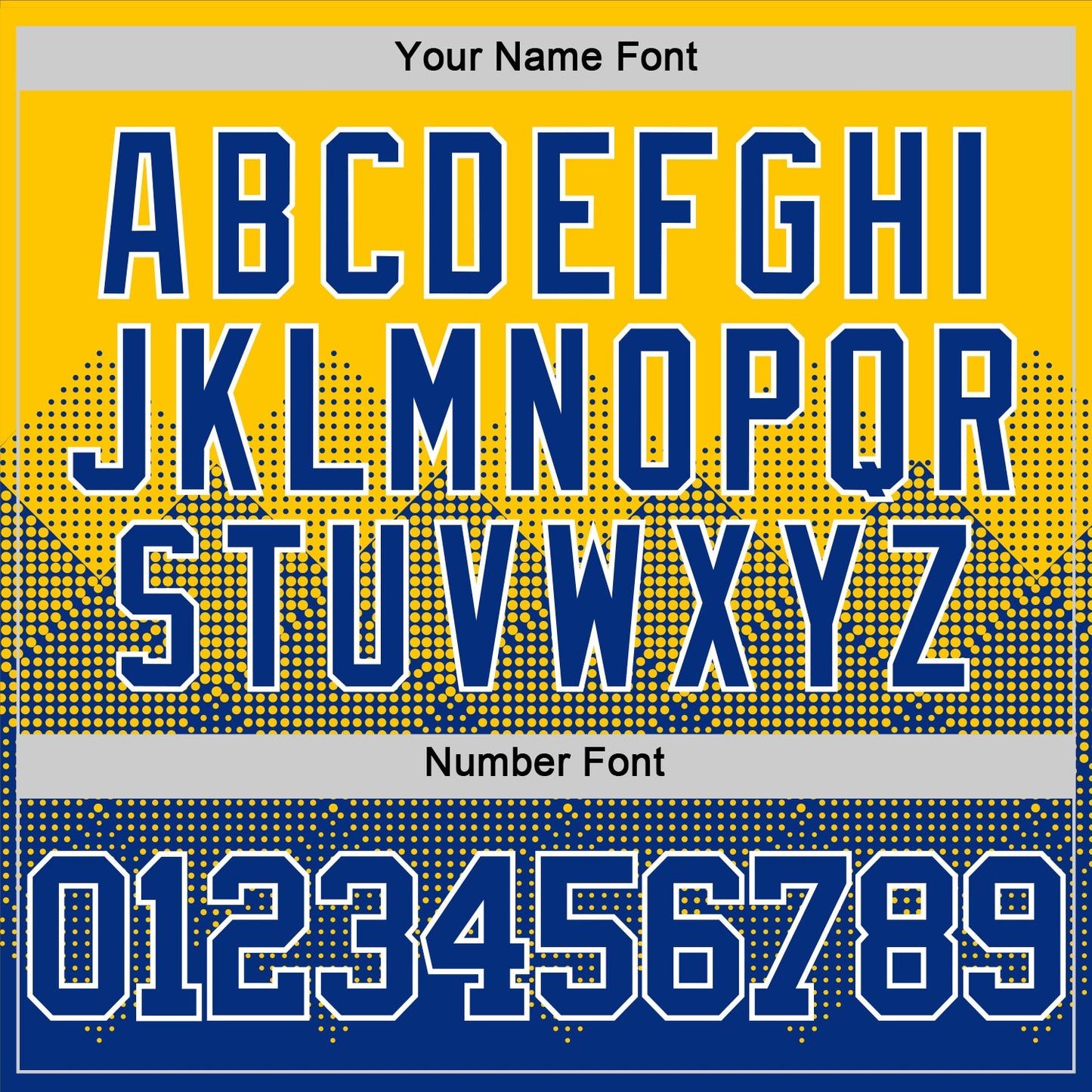Custom Yellow Royal-White Gradient Square Shapes Round Neck Sublimation Basketball Suit Jersey - Sky-Custom
