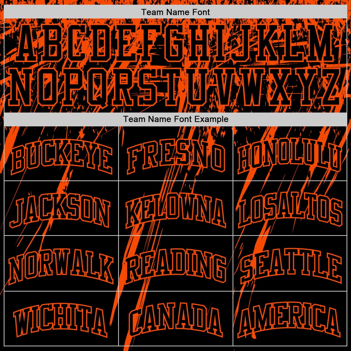 Custom Black Orange Splash Round Neck Sublimation Basketball Suit Jersey - Sky-Custom