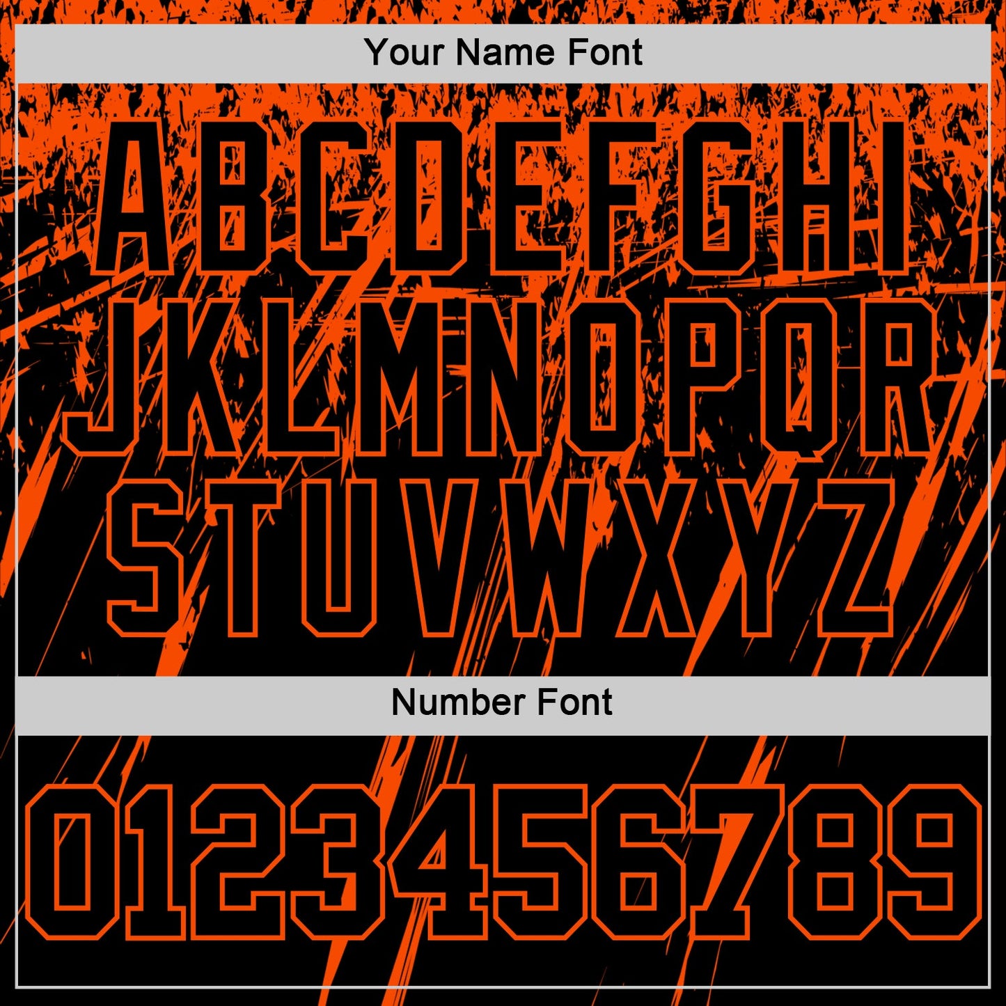 Custom Black Orange Splash Round Neck Sublimation Basketball Suit Jersey - Sky-Custom