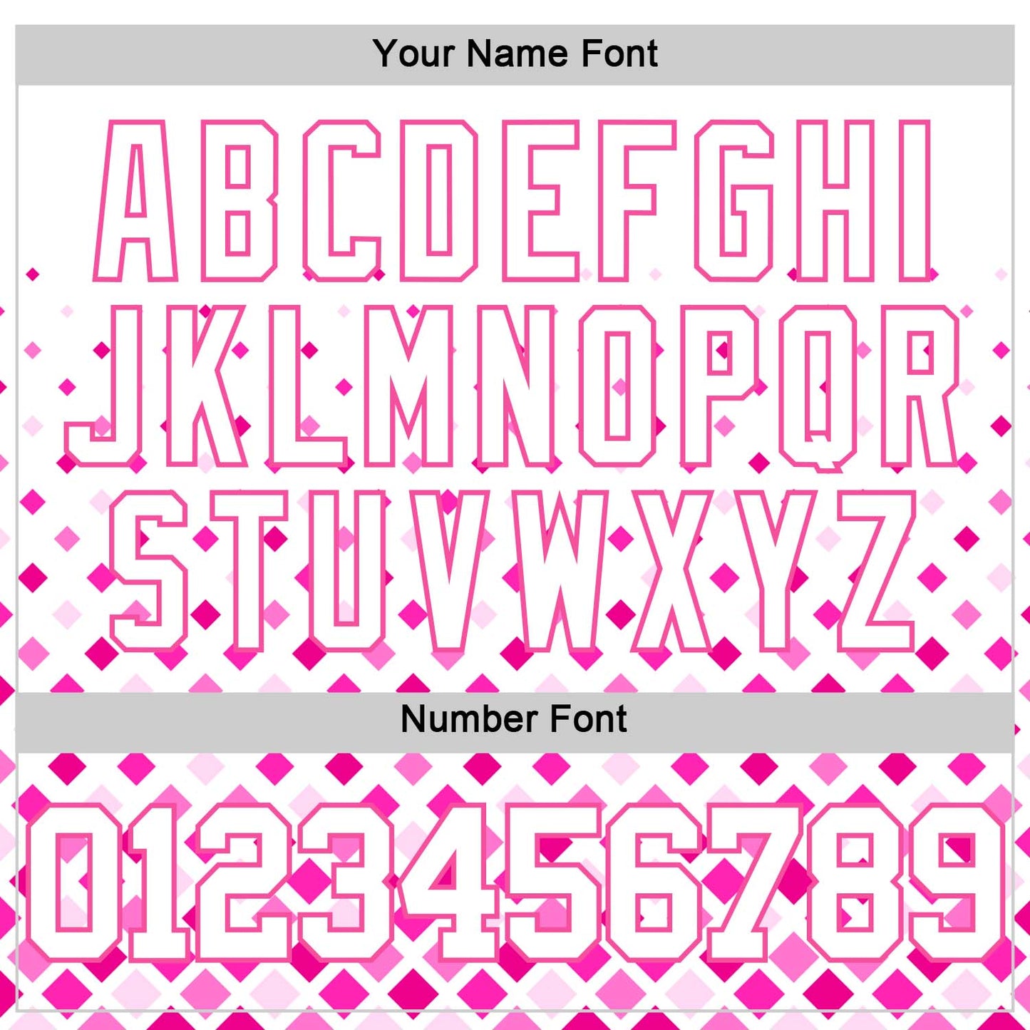 Custom White Pink Gradient Square Shapes Round Neck Sublimation Basketball Suit Jersey - Sky-Custom