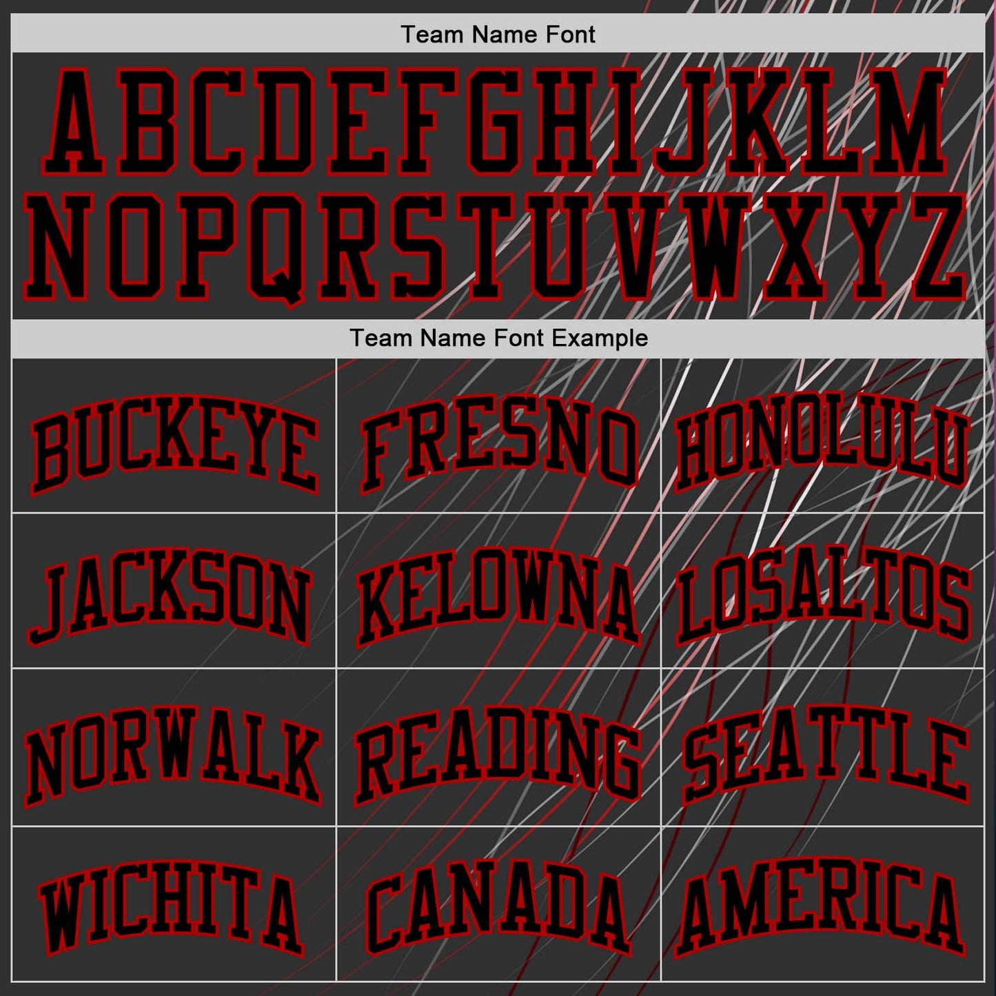 Custom Black Red Line Round Neck Sublimation Basketball Suit Jersey - Sky-Custom