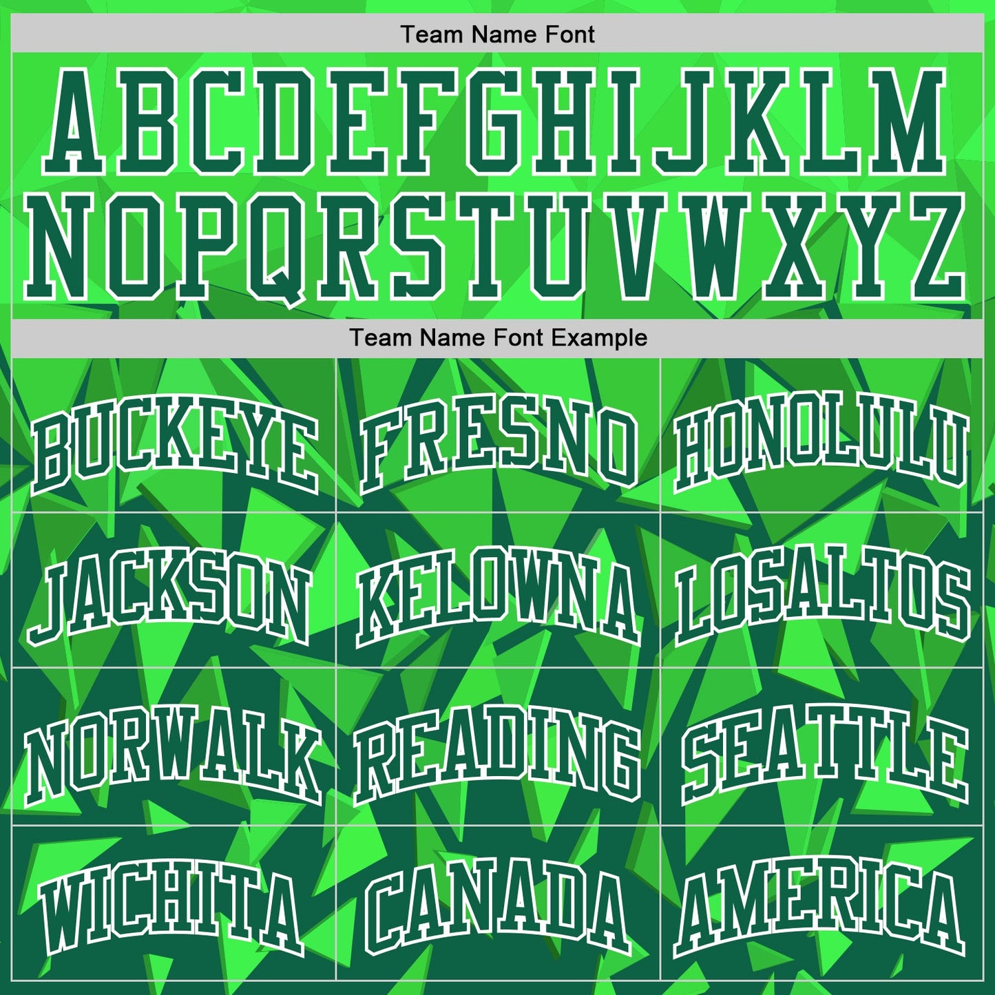Custom Green Grass Green-White Geometric Shape Round Neck Sublimation Basketball Suit Jersey - Sky-Custom