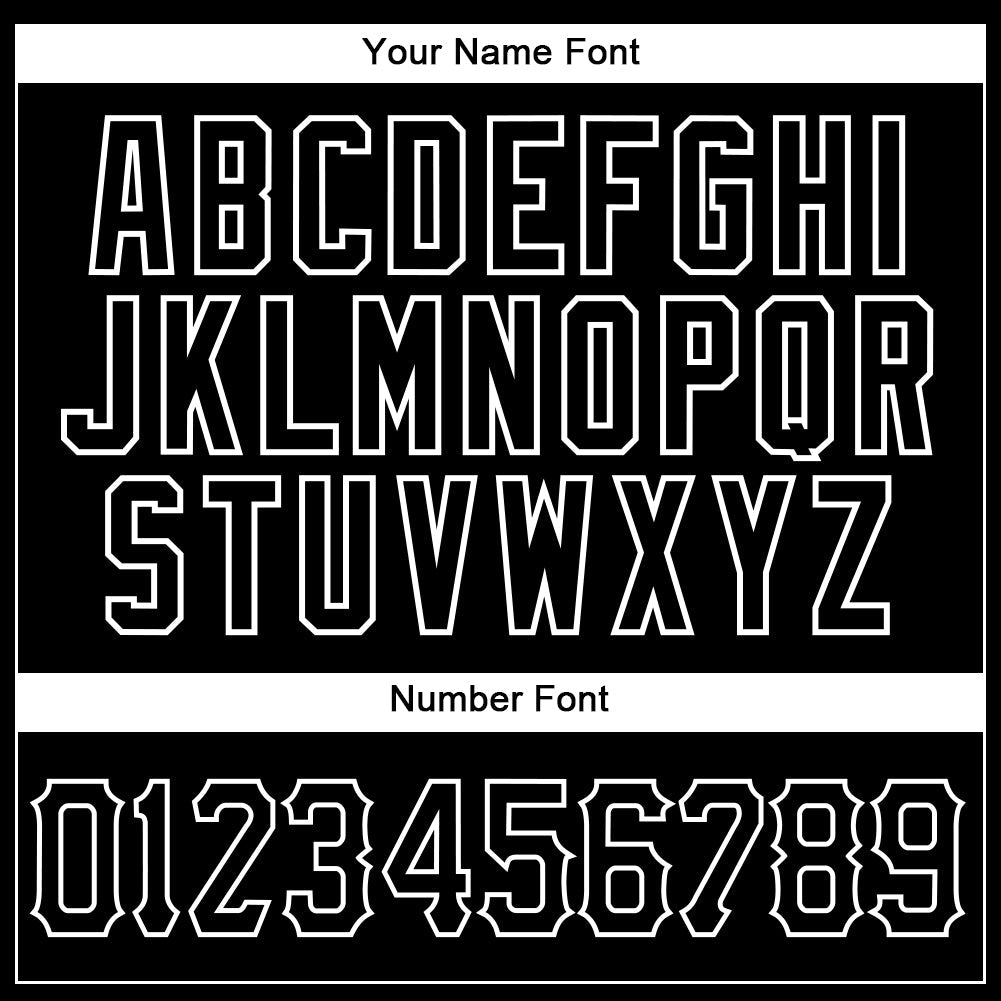 Custom Black White Pinstripe Black-White Authentic Baseball Jersey - Sky-Custom