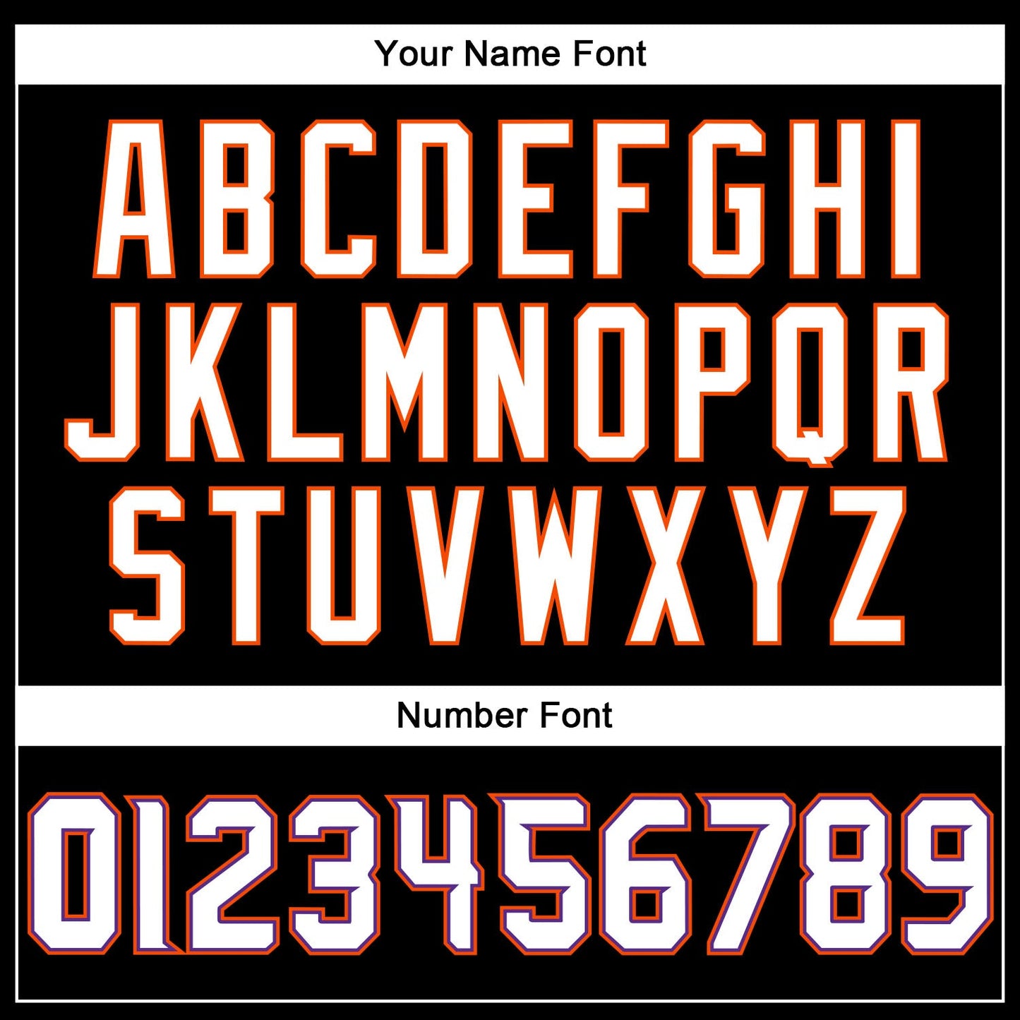 Custom Black White-Orange Mesh Authentic Football Jersey - Sky-Custom