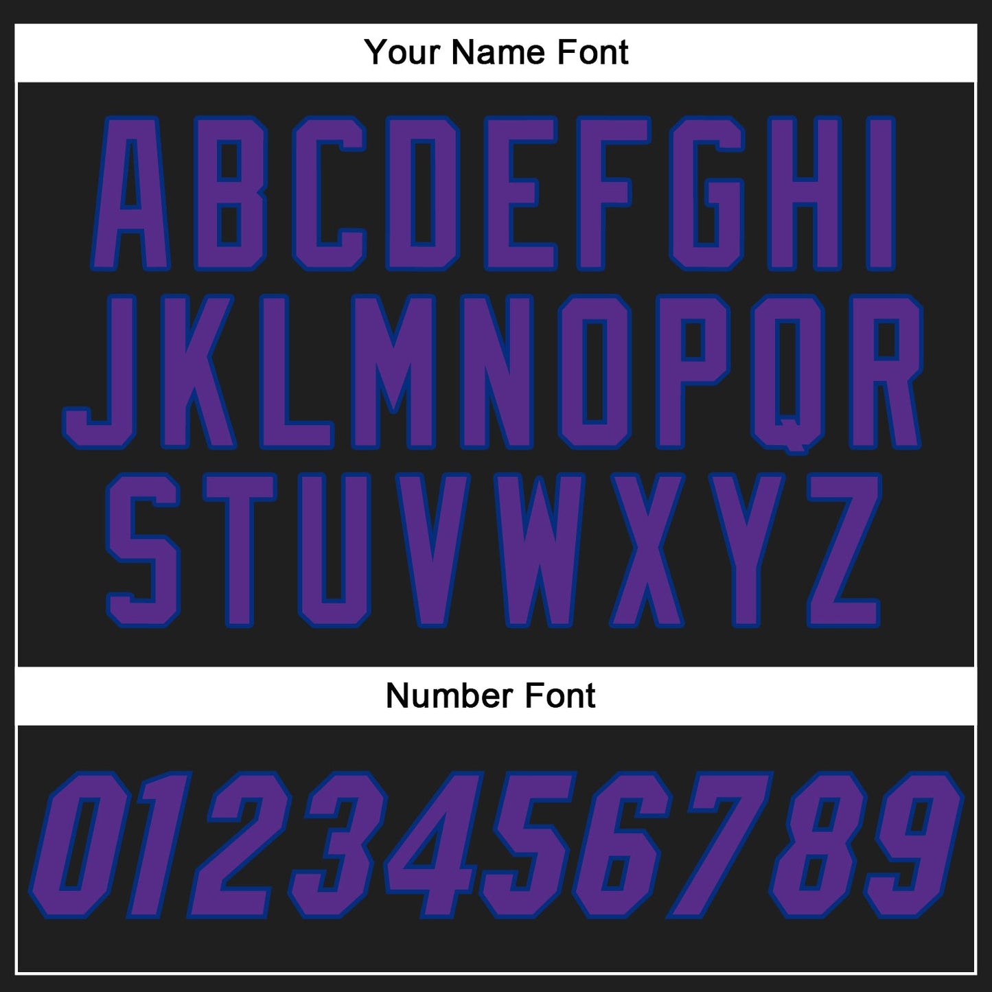 Custom Black Purple-Royal Authentic Baseball Jersey - Sky-Custom
