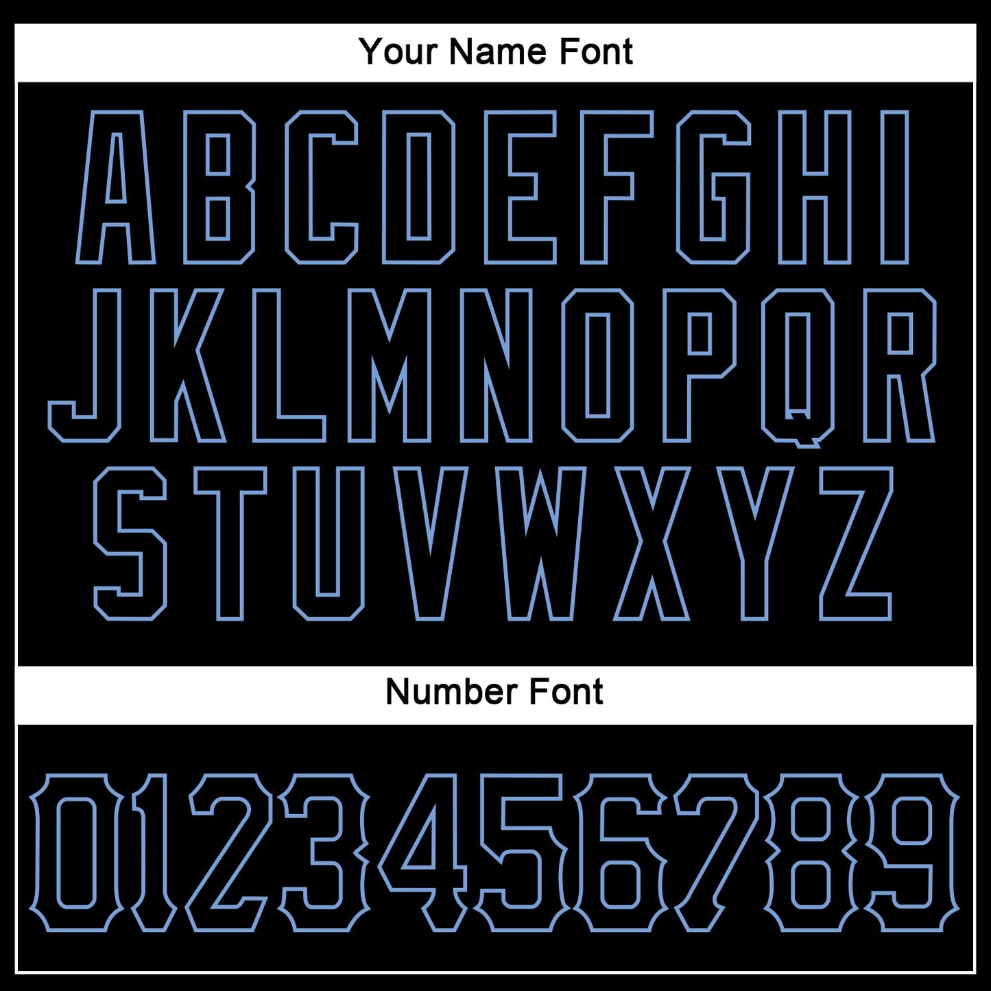 Custom Black Black-Light Blue Authentic Sleeveless Baseball Jersey - Sky-Custom