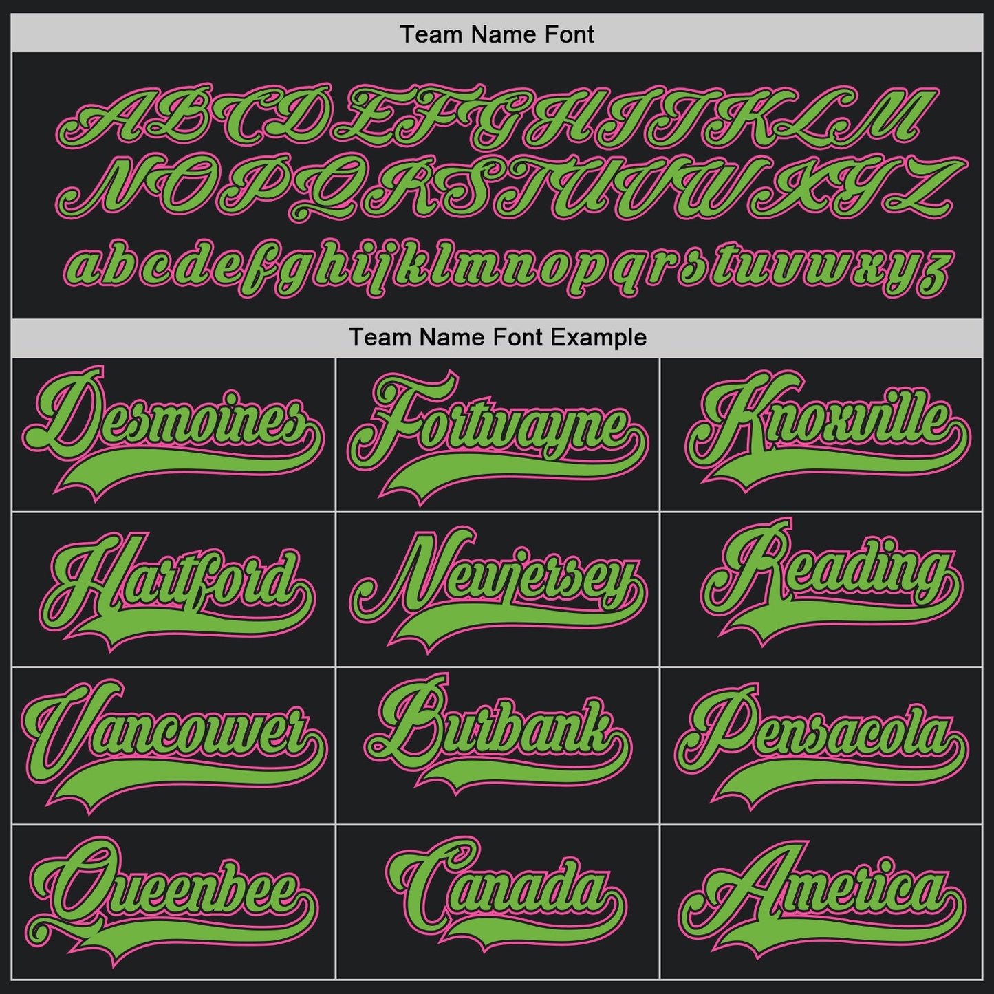 Custom Black Pink-Neon Green Hockey Jersey - Sky-Custom