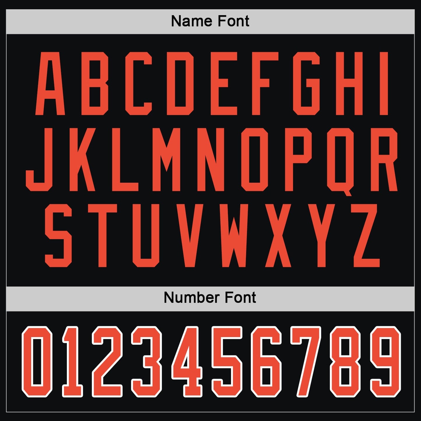 Custom Black Orange-White Hockey Jersey - Sky-Custom