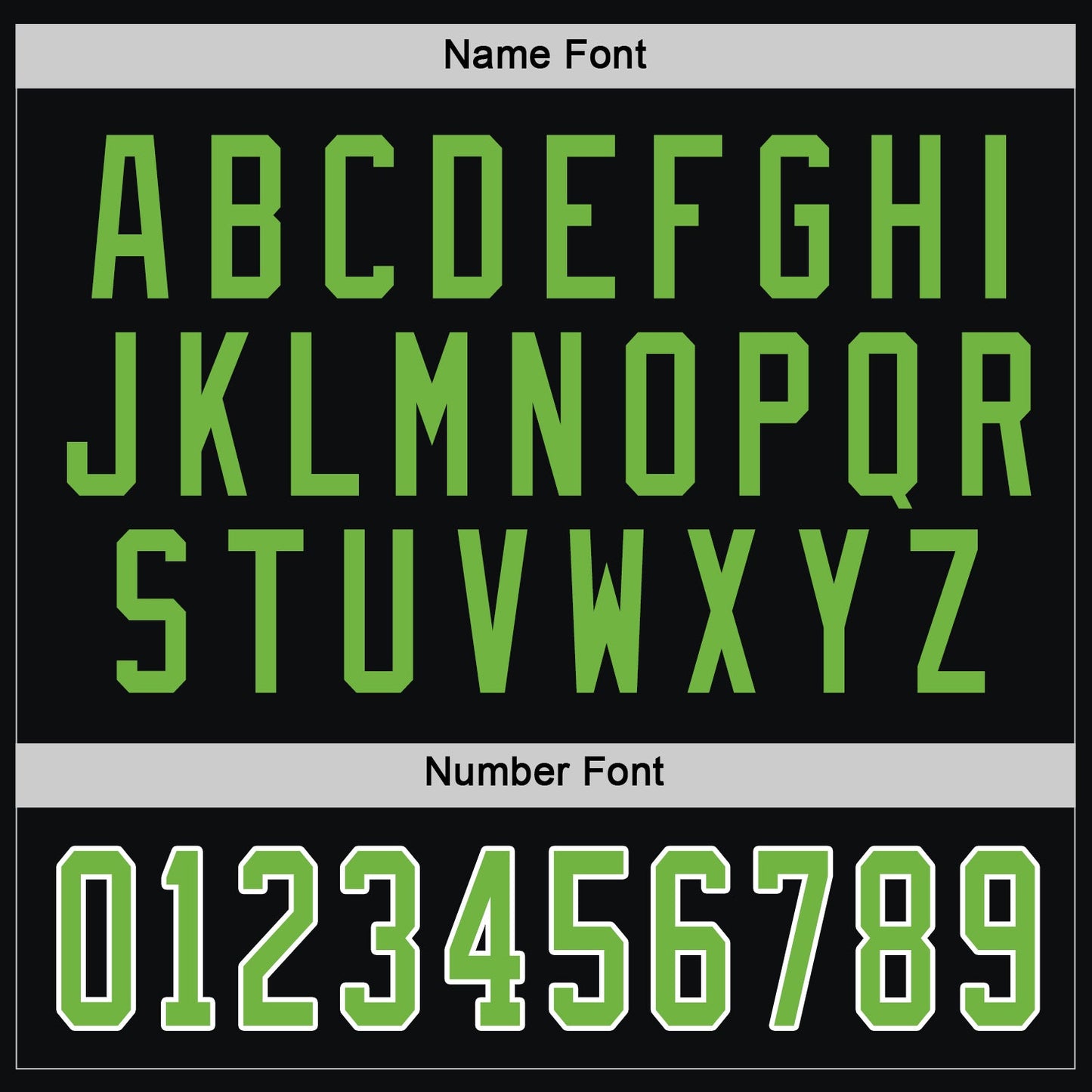 Custom Black Neon Green-White Hockey Jersey - Sky-Custom