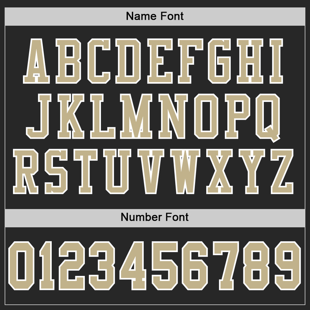 Custom Black Vegas Gold-White Mesh Authentic Football Jersey - Sky-Custom