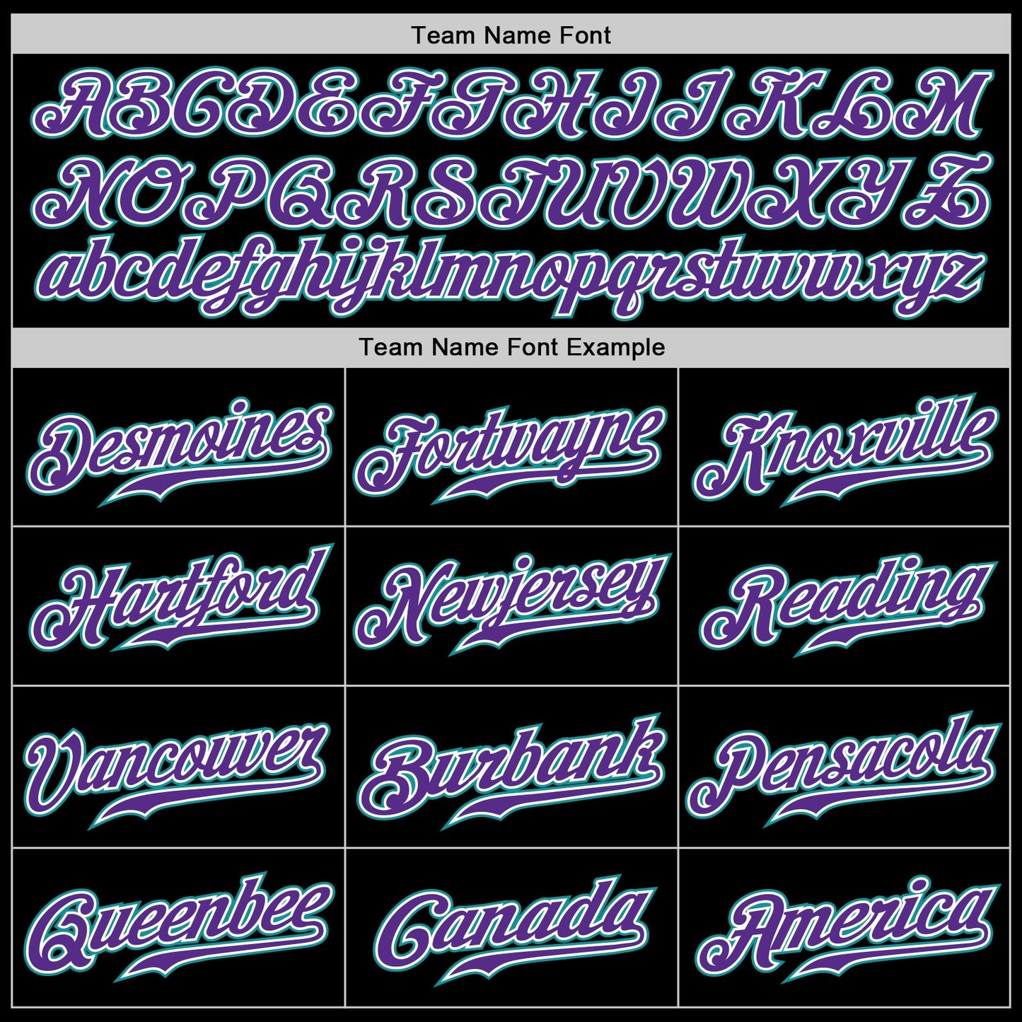 Custom Black Teal-Purple Authentic Baseball Jersey - Sky-Custom