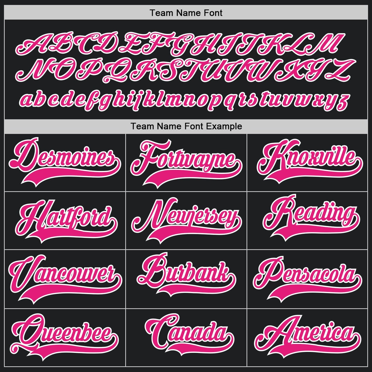 Custom Black Hot Pink-White Hockey Jersey - Sky-Custom