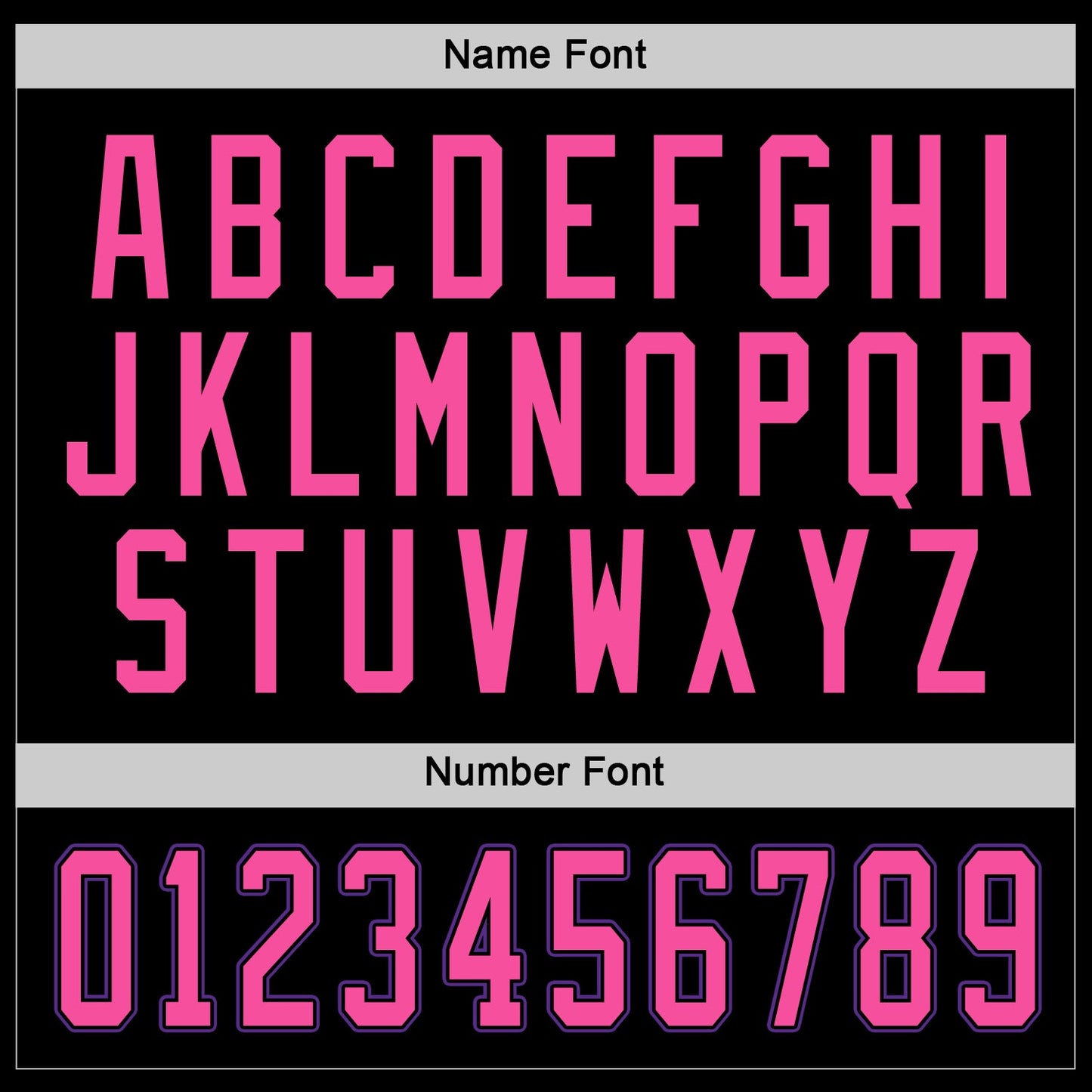 Custom Black Pink-Purple Hockey Jersey - Sky-Custom