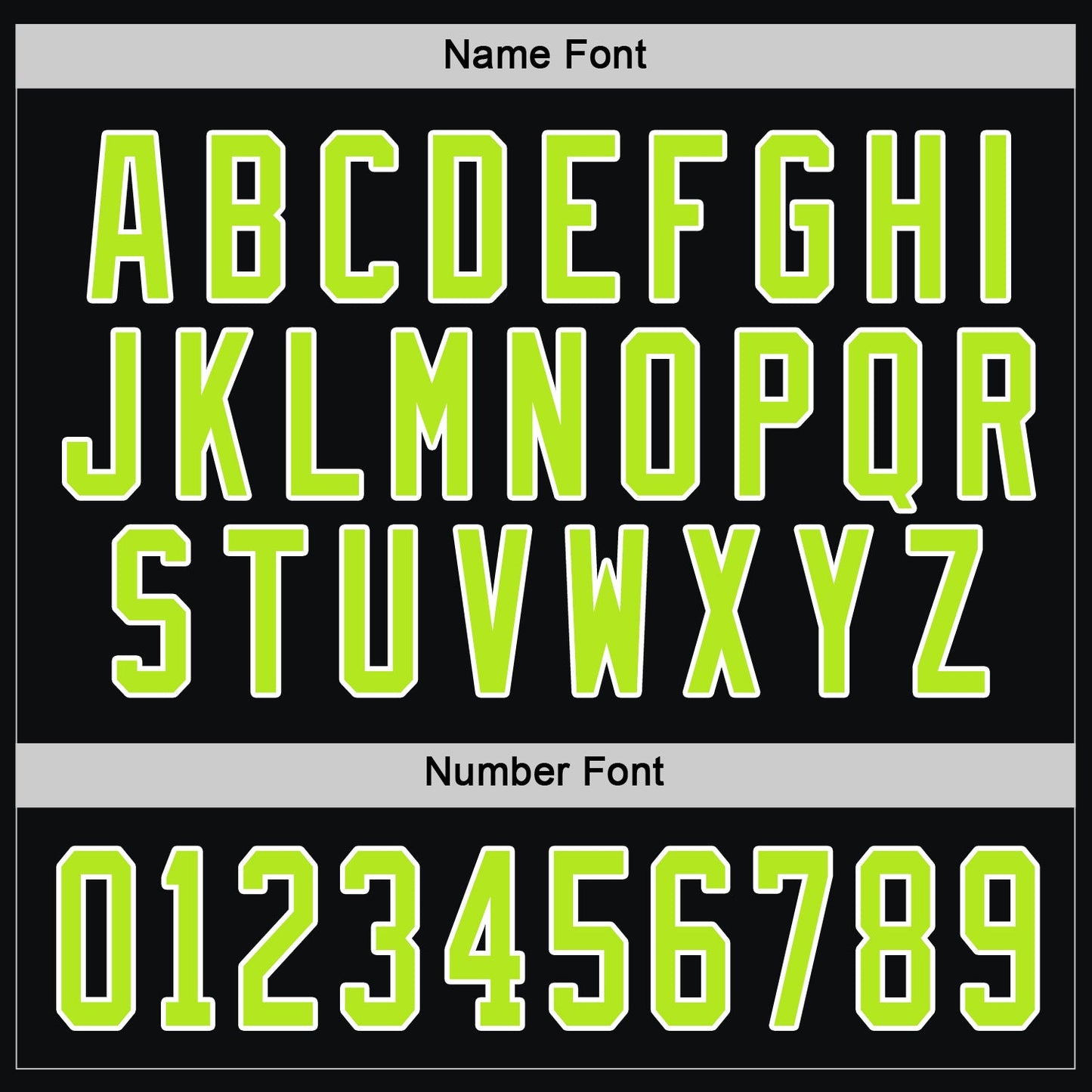 Custom Black Neon Green-White Hockey Jersey - Sky-Custom