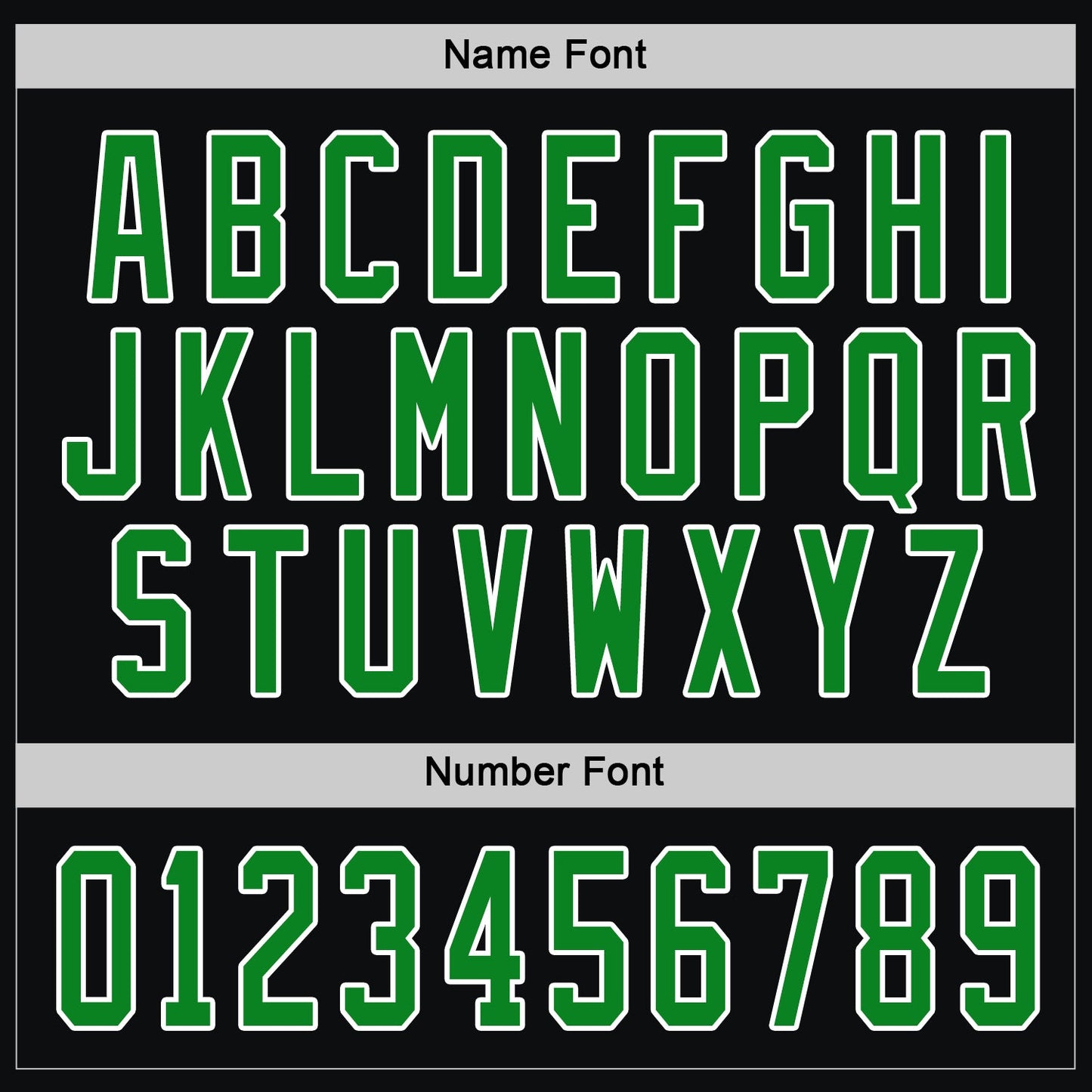 Custom Black Grass Green-White Hockey Jersey - Sky-Custom