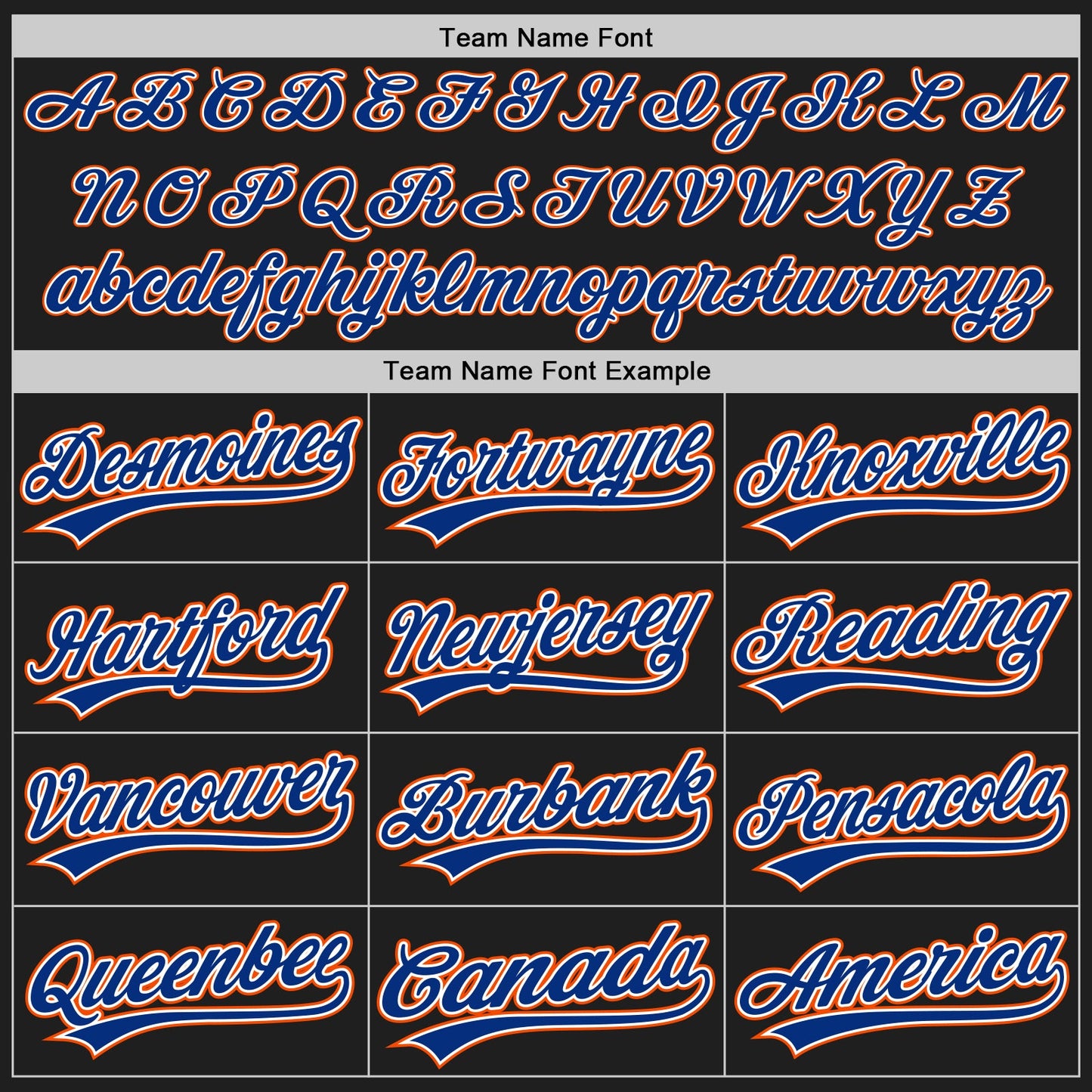 Custom Black Royal-Orange Authentic Baseball Jersey - Sky-Custom