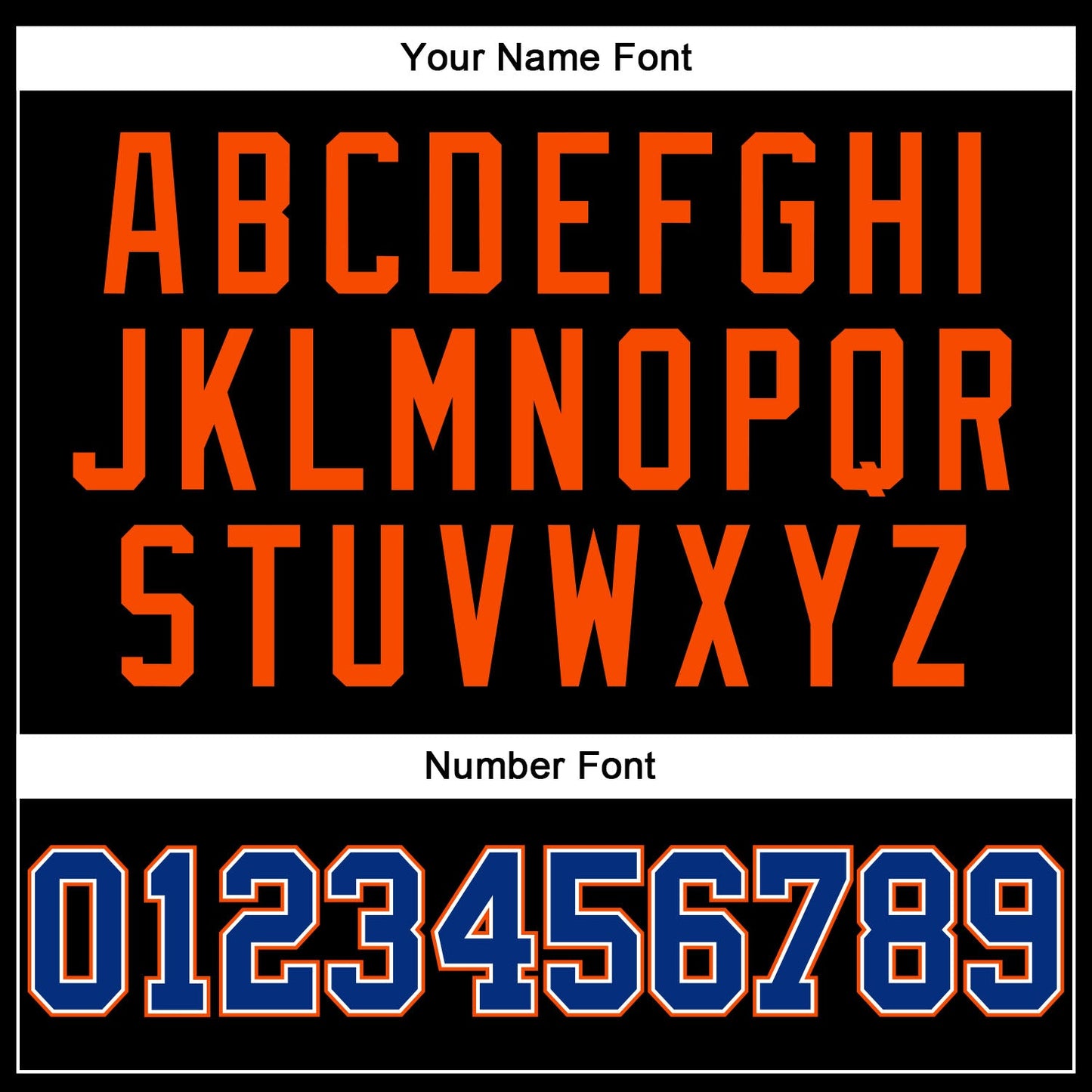 Custom Black Orange Pinstripe Royal-Orange Authentic Basketball Jersey - Sky-Custom