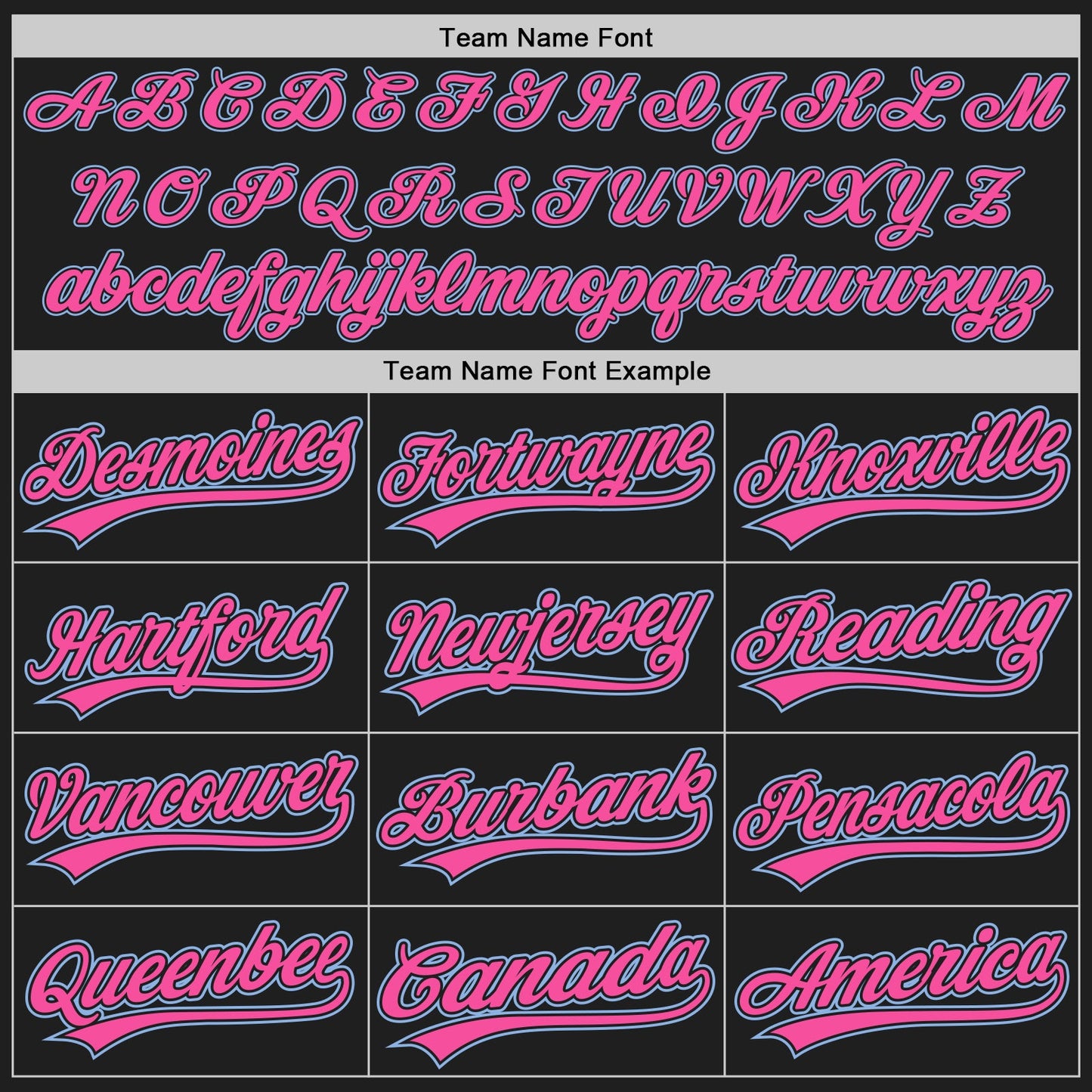Custom Black White Pinstripe Pink-Light Blue Authentic Baseball Jersey - Sky-Custom