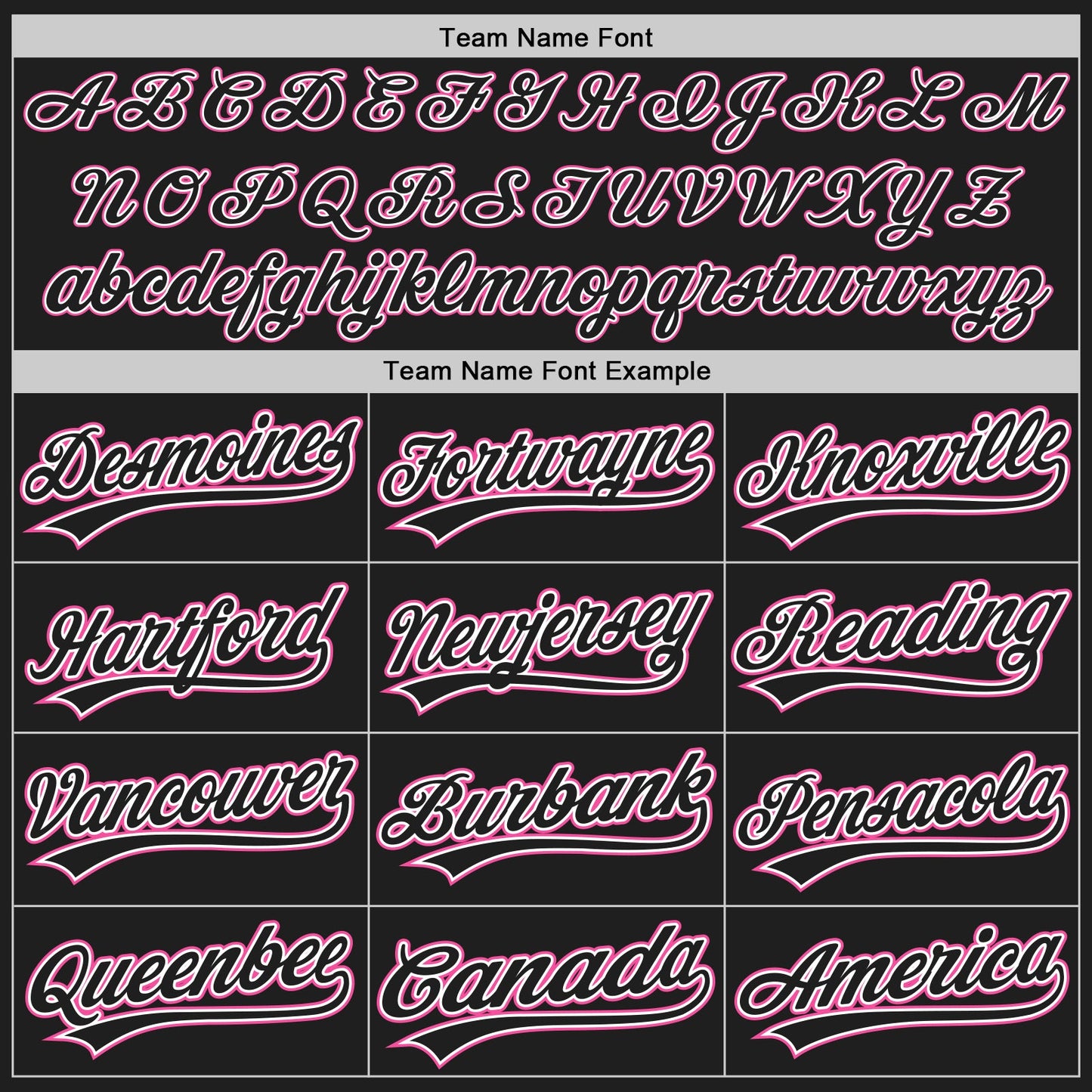 Custom Black Pink Pinstripe Black-White Authentic Baseball Jersey - Sky-Custom