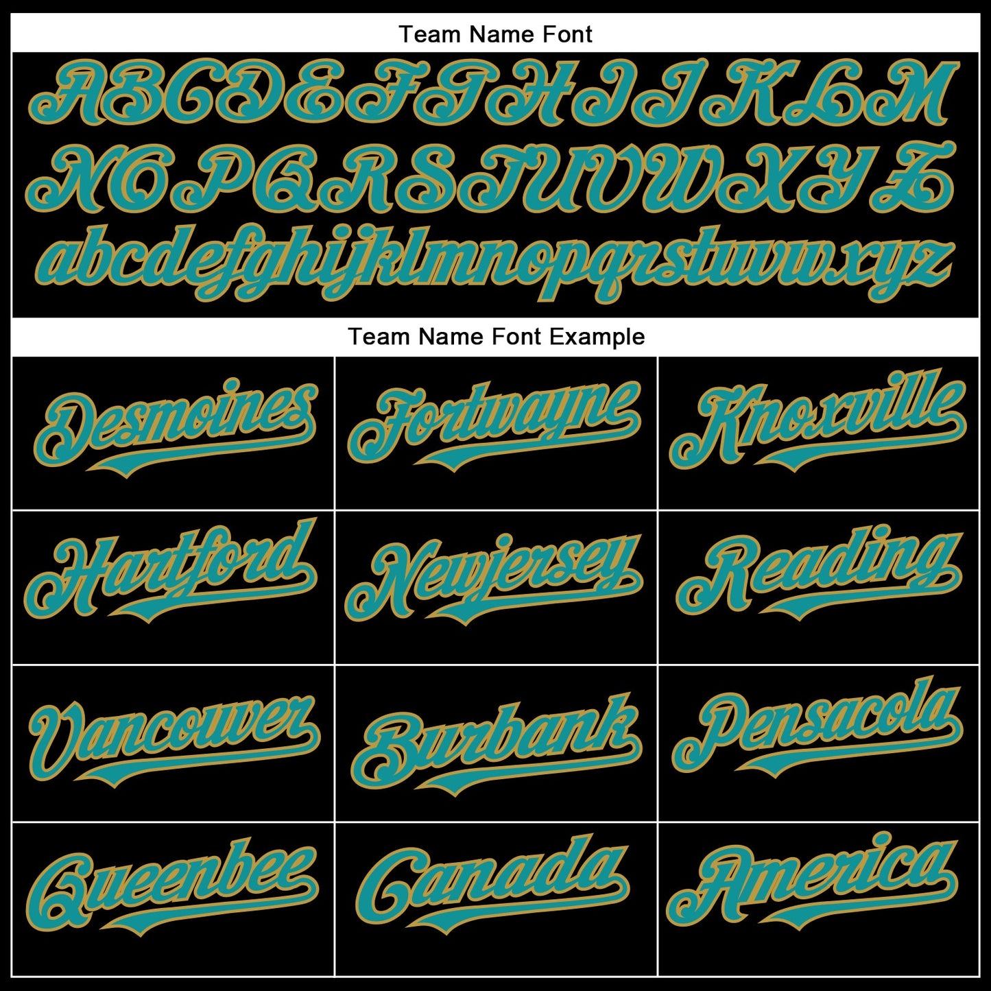 Custom Black Teal-Old Gold Authentic Baseball Jersey - Sky-Custom
