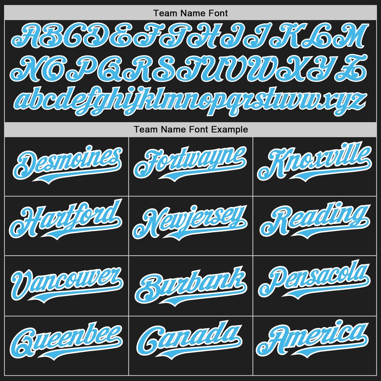 Custom Black White Pinstripe-Sky Blue Authentic Baseball Jersey - Sky-Custom