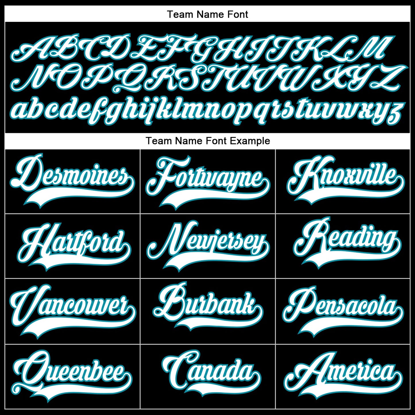 Custom Black White-Teal Hockey Lace Neck Jersey - Sky-Custom