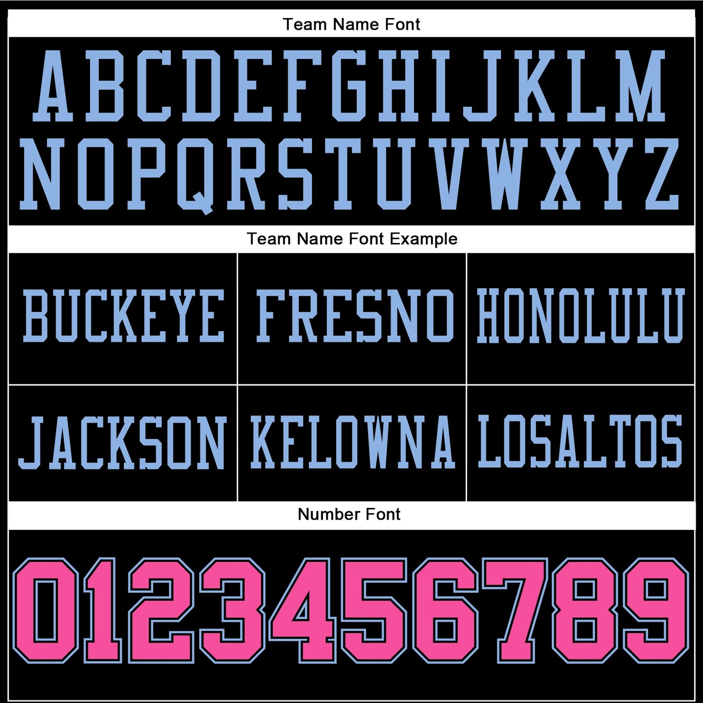 Custom Black Pink-Light Blue Mesh Authentic Football Jersey - Sky-Custom