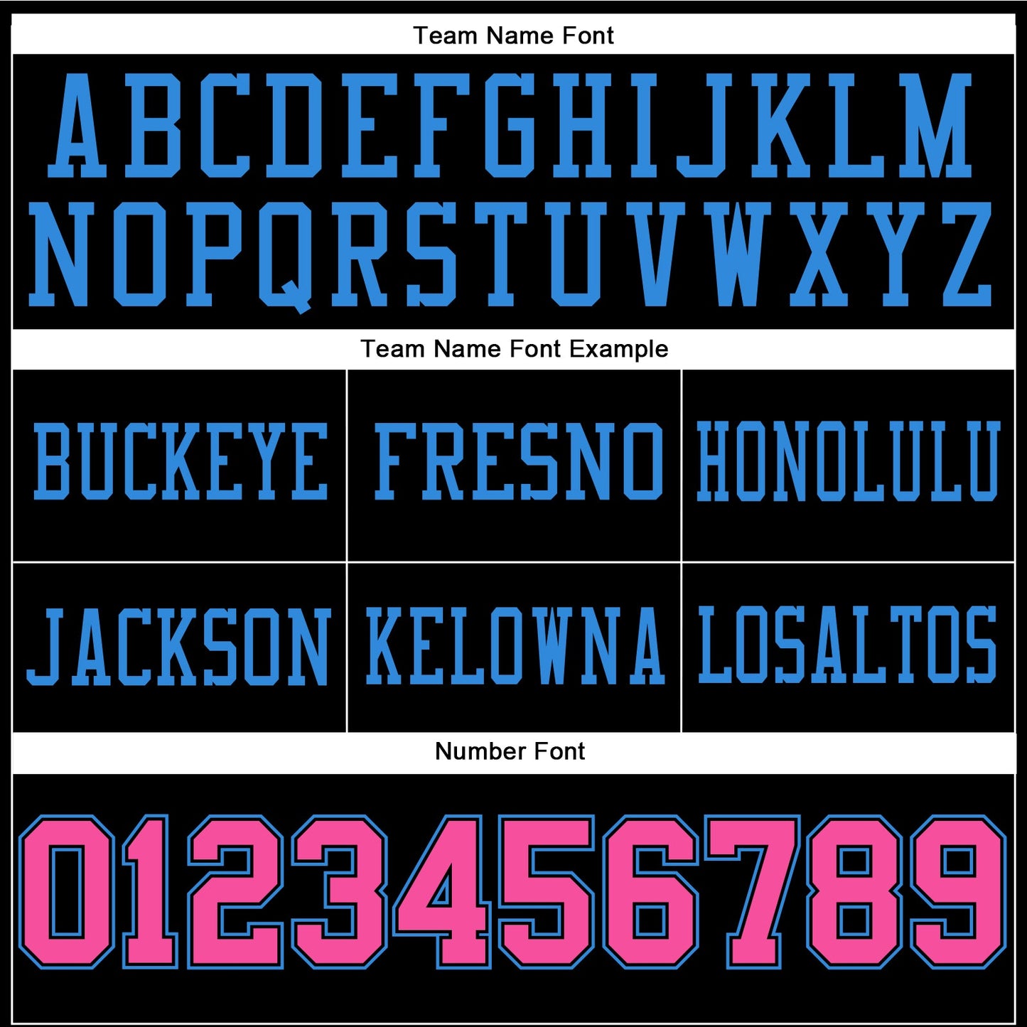 Custom Black Pink-Powder Blue Mesh Authentic Football Jersey - Sky-Custom